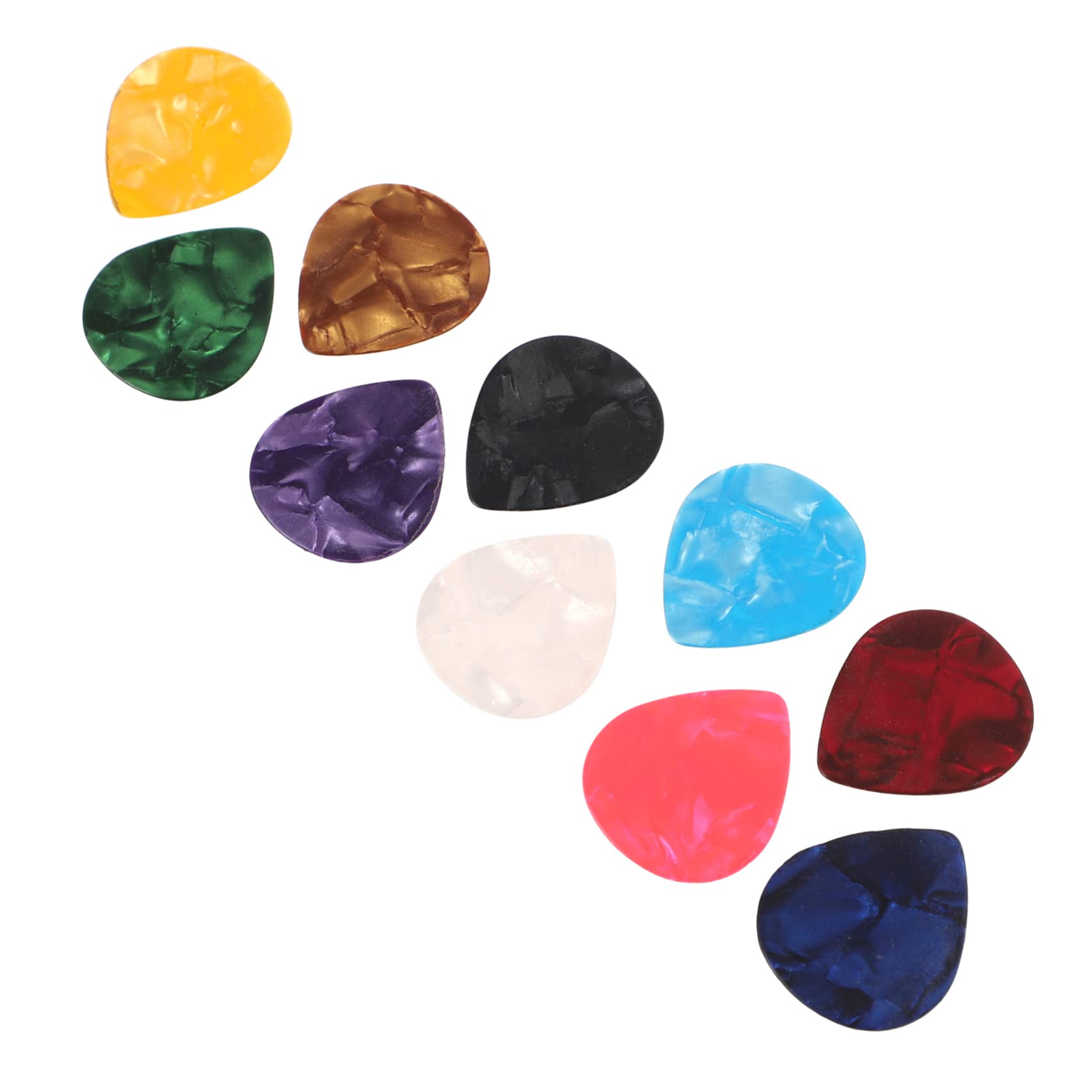 BESTonZON 750 Piezas púa de guitarra instrumentos musicales organos musicales accesorio de guitarra reemplazos de púas de puas de electrica bajo puas para
