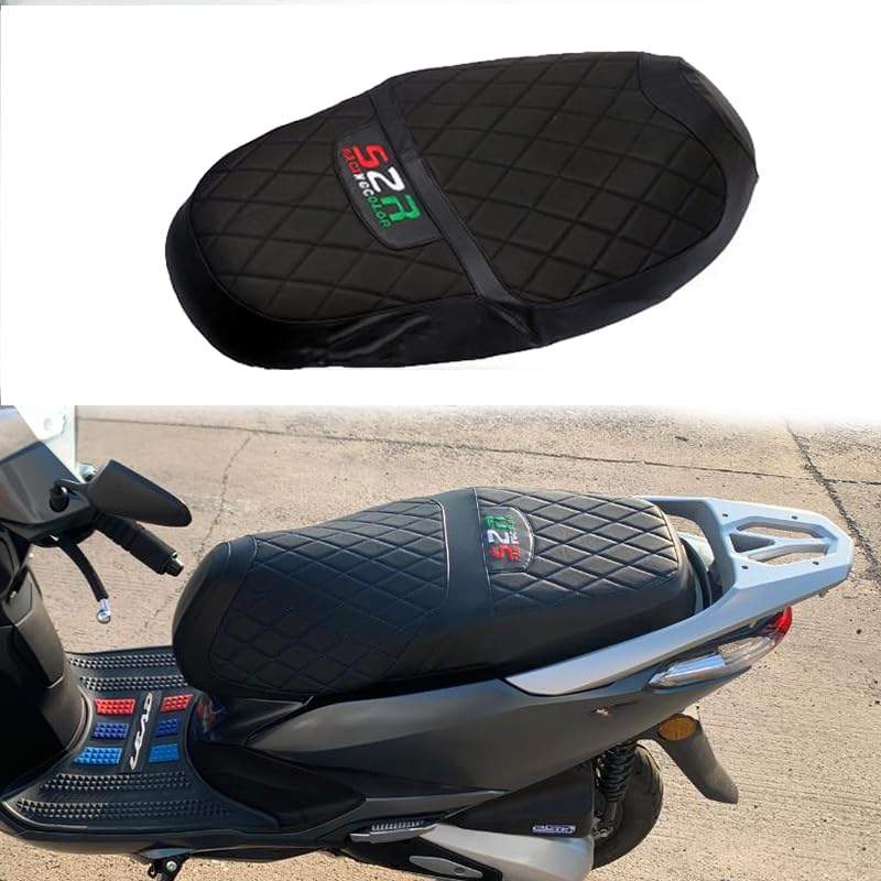 Amazon | モーターバイク用 ブラック クッションシートカバー に適合
