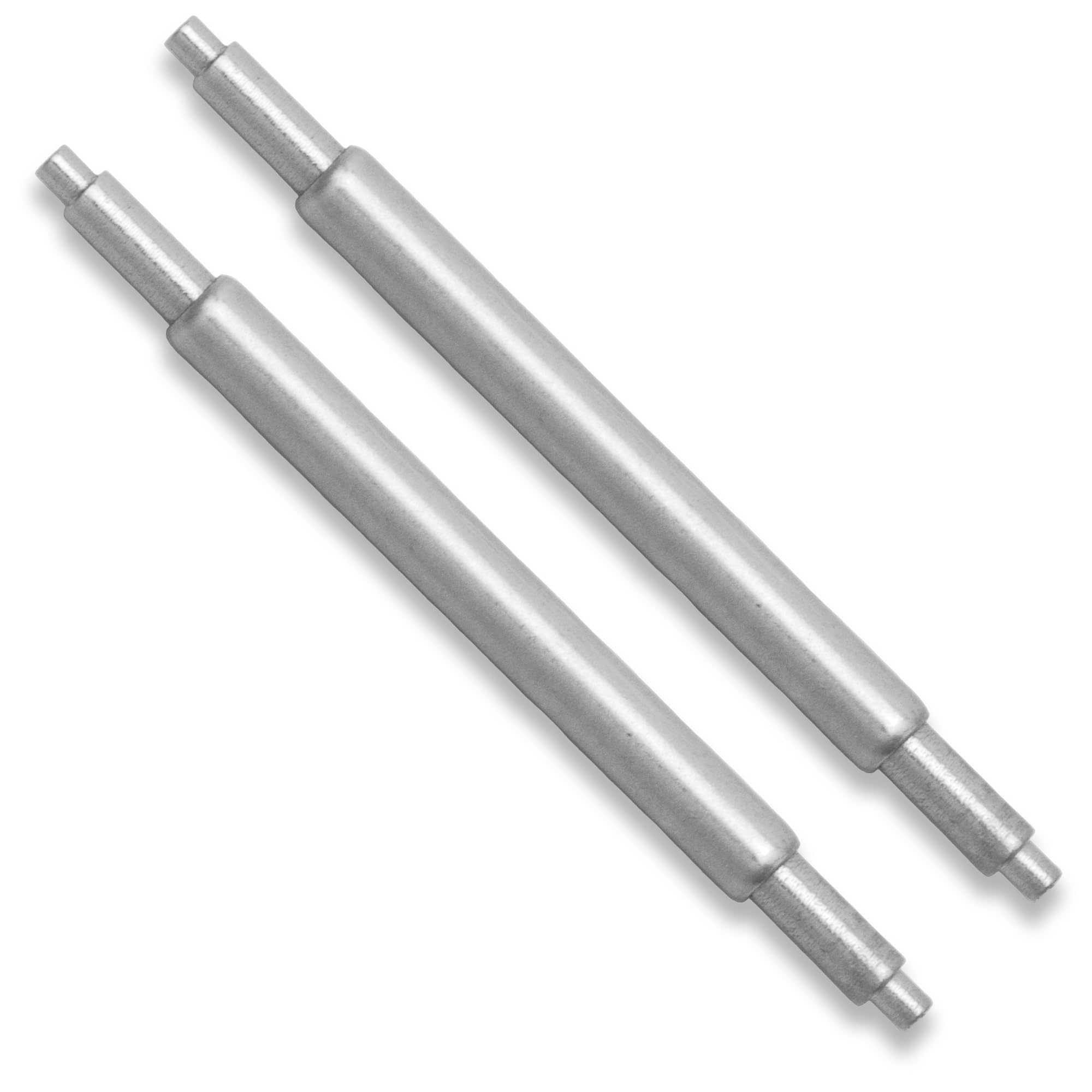 16-21mm Universal Watch Spring Bars | Pins Fit Watches With 16 mm to 21 mm Lug Widths | Sold As Pair | 1.8mm Diameter | Waterproof Stainless Steel | Fits 16mm 17mm 18mm 19mm 20mm 21mm Lugs