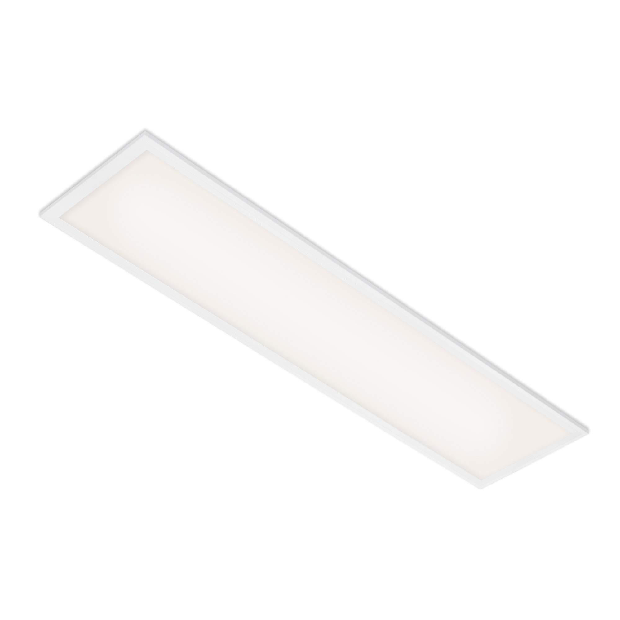 BRILONER - Ultra-Flat LED Ceiling lamp, Neutral White Light Color, 22 watts, 2400 lumens, Living Room lamp, LED Panel, Kitchen lamp, Ceiling Lighting, 100x25x6 cm, White