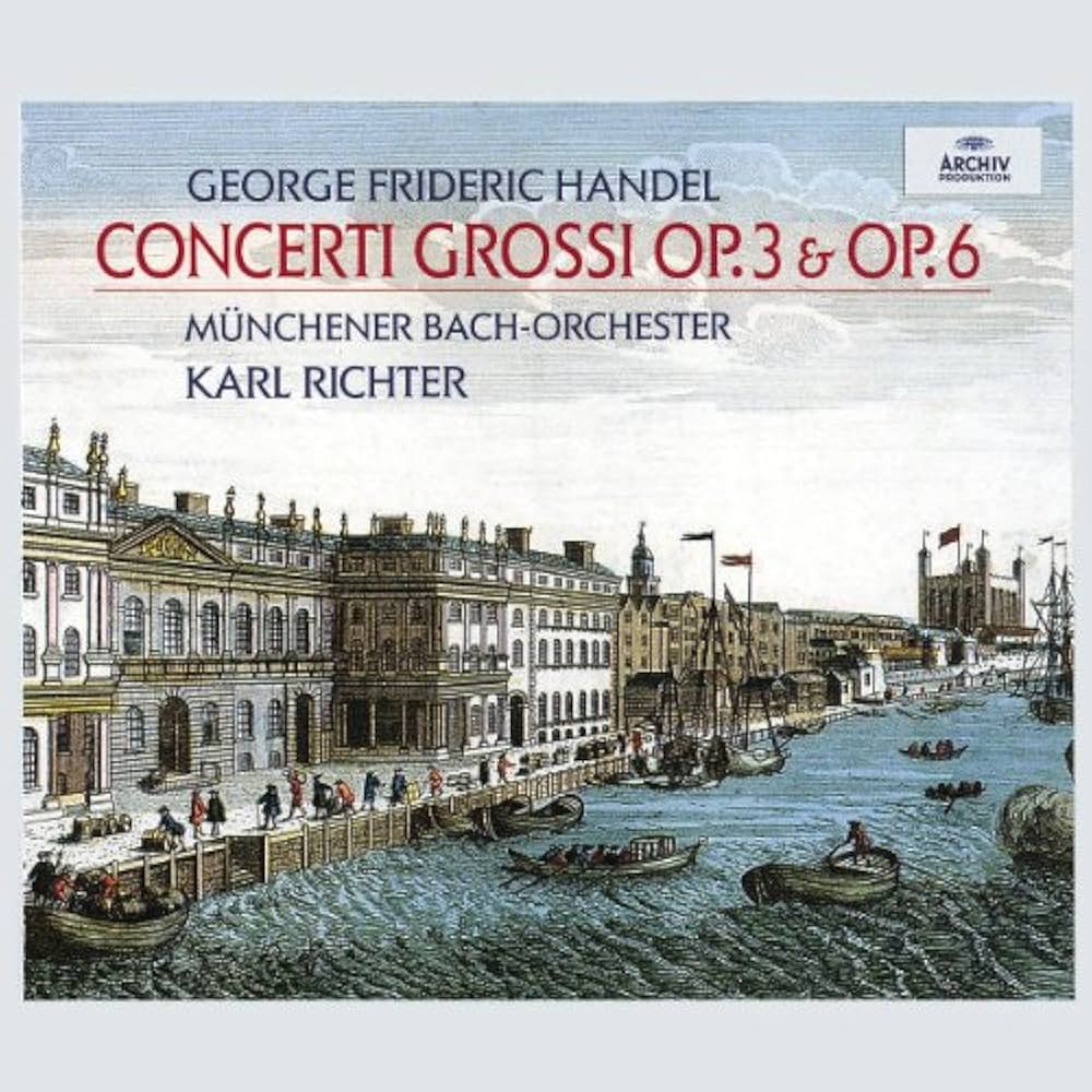 Karl Richter Handel Organ Concerts 3枚組 KARL RICHTER