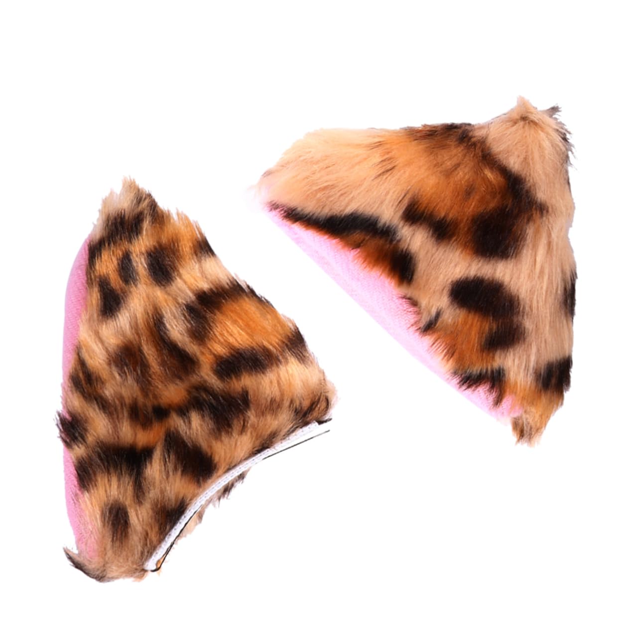 1 paio di orecchie di gatto clip di capelli carino peluche