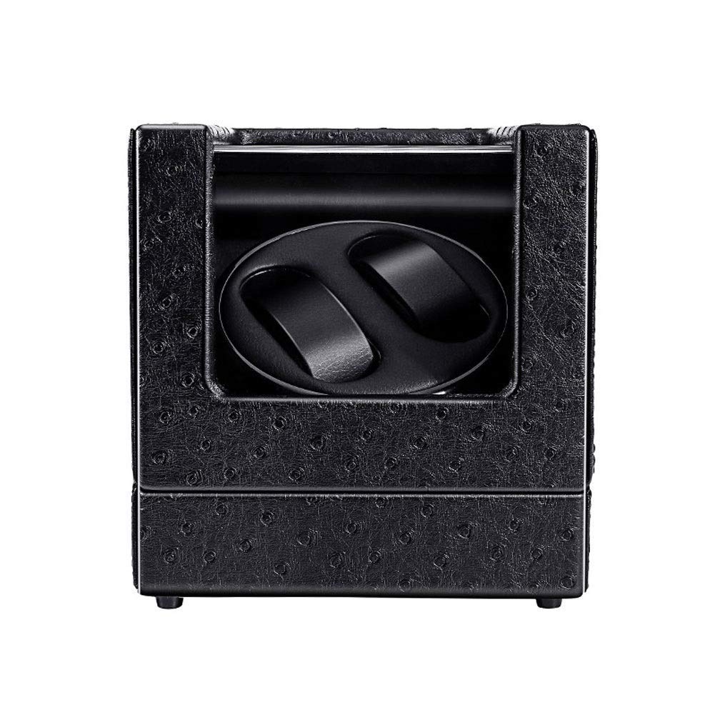 MYUYEE Watch Winder Automatic Watch Winder Blue Led Light Quiet Motor 5 Rotation Modes Watches Box (A-A)