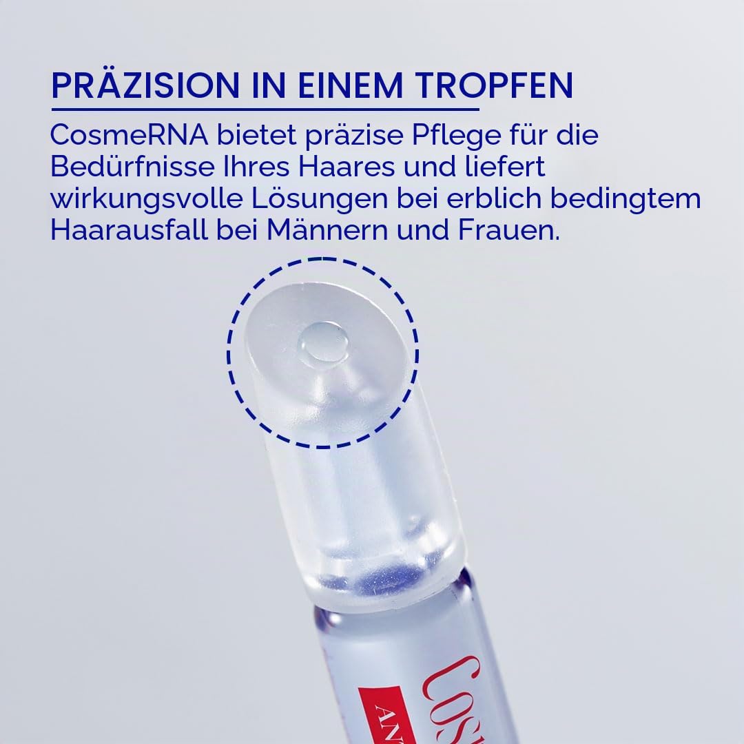 Haarrevitalisierendes Tonikum 1 ml (2 Stück) – einmal wöchentliche Anwendung für gesundes Haar bei Frauen und Männern
