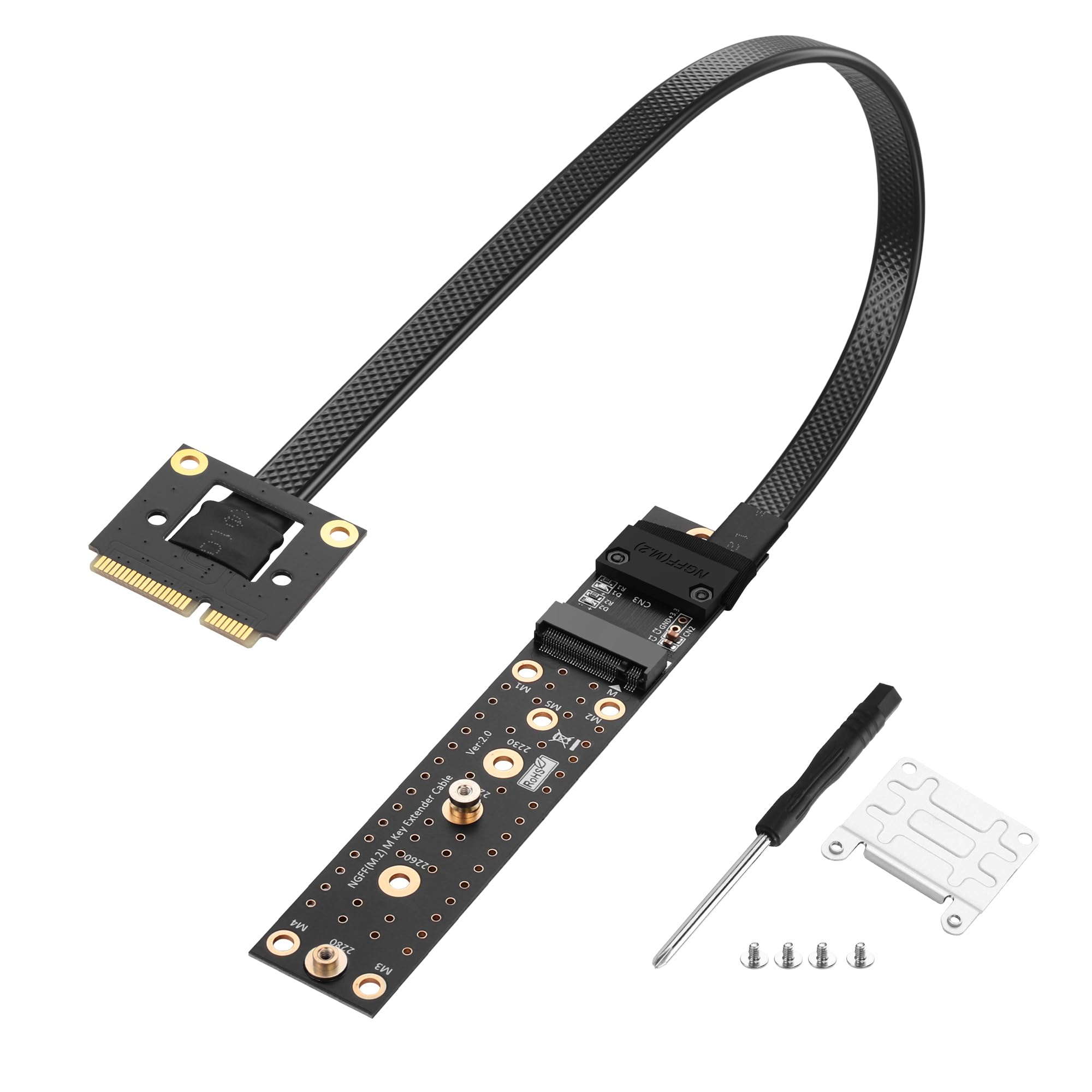 Amazon.com: SinLoon Mini PCIE to NGFF M.2 M Key Extender Cable