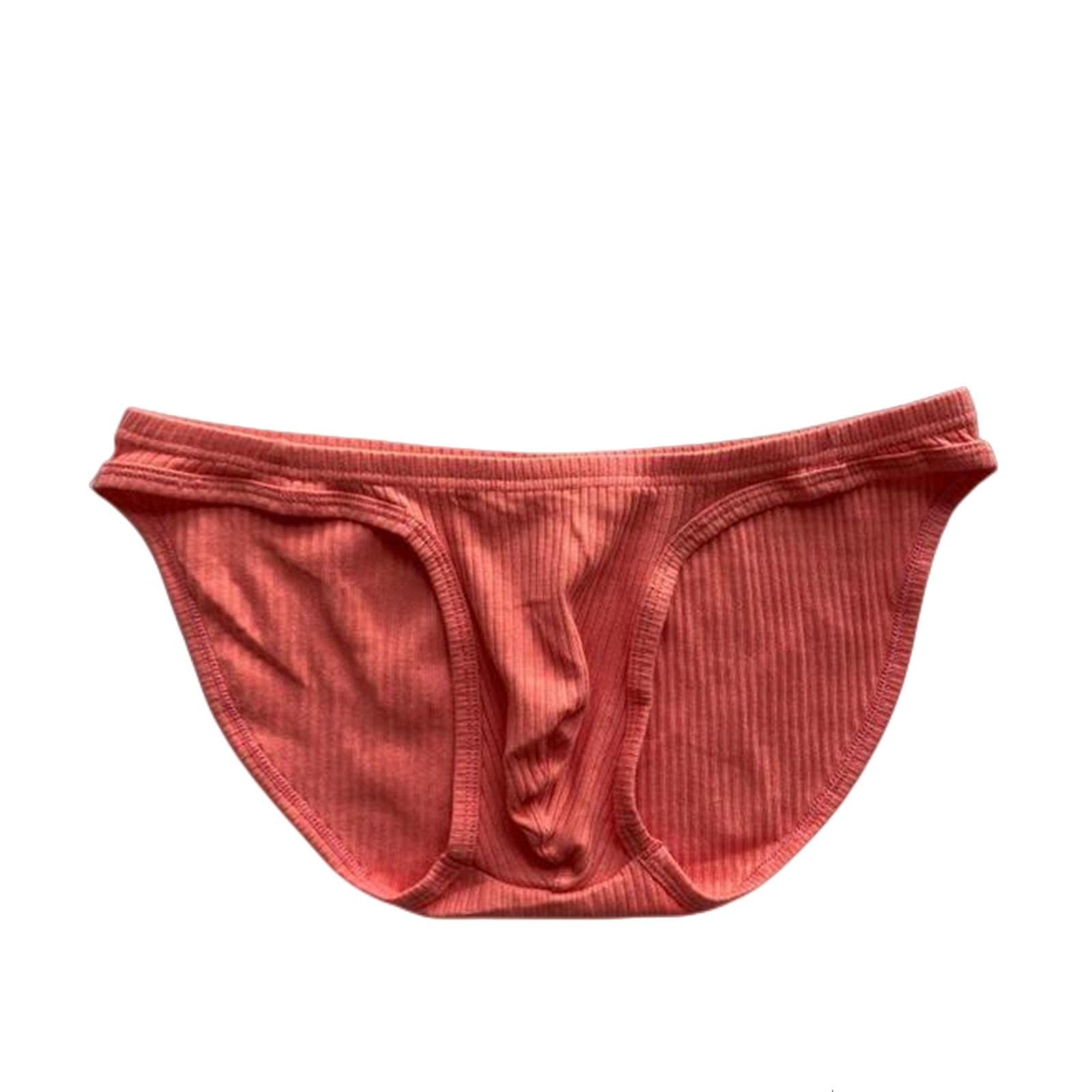 Boxer Uomo Uomini Slip A Strisce Uomini A Bassa Vita in Cotone Traspirante-4,M