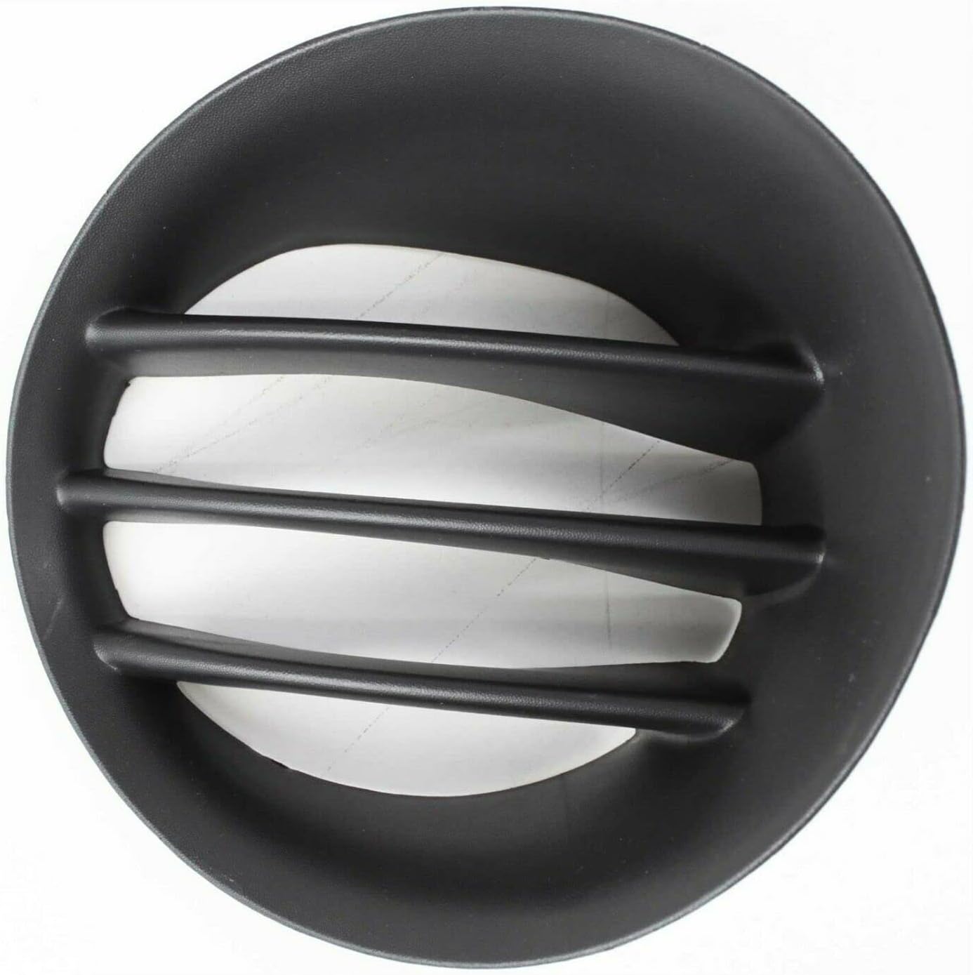 DAT AUTO PARTS Front Right Passenger Side Bumper Fog Light Lamp Hole Cover Grille Molding Trim Replacement For 2002-2009 Dodge Ram 1500 Pickup Truck Black Textured CH1039104 55077234AD