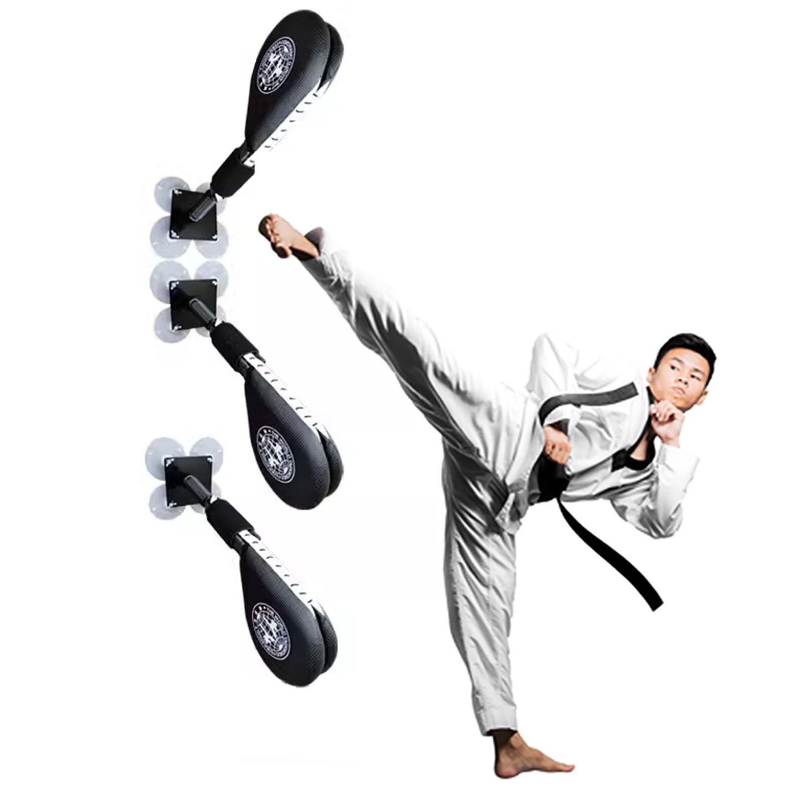 Amazon | 木人 壁掛け式テコンドーキックパッドターゲット、 ティーン