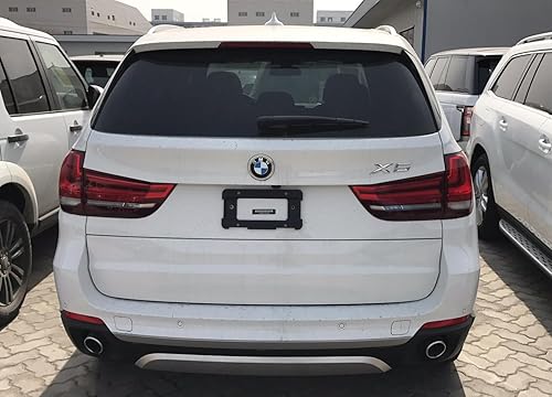 Miniatura 6 de BEYEE Kit de montaje de soporte de placa de matrícula compatible con BMW 1 2 3 4 5 6 Series Accesorios de coche Reemplaza 51187160607, 511882380615