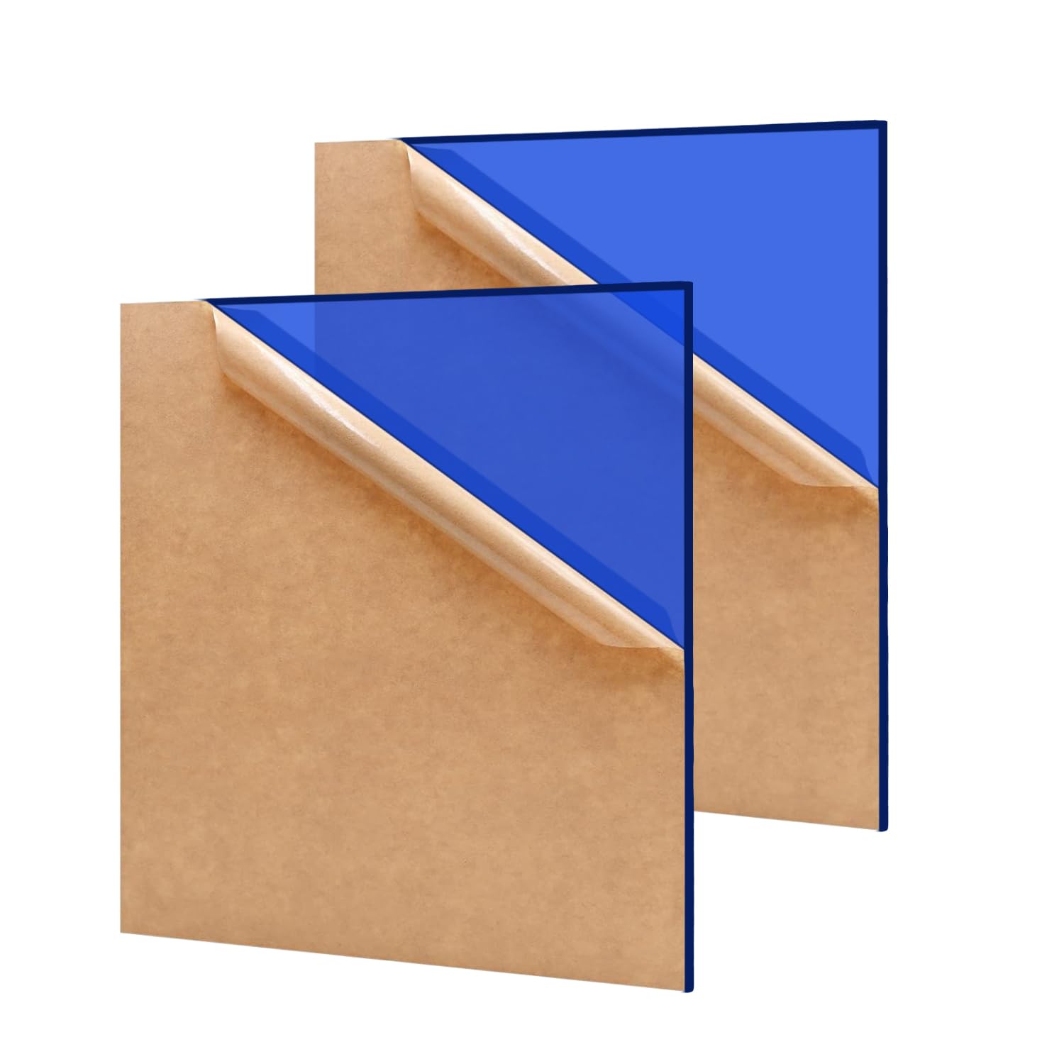 Red Acrylic Sheets - 2 Pack for Laser Cutting & Crafts -7