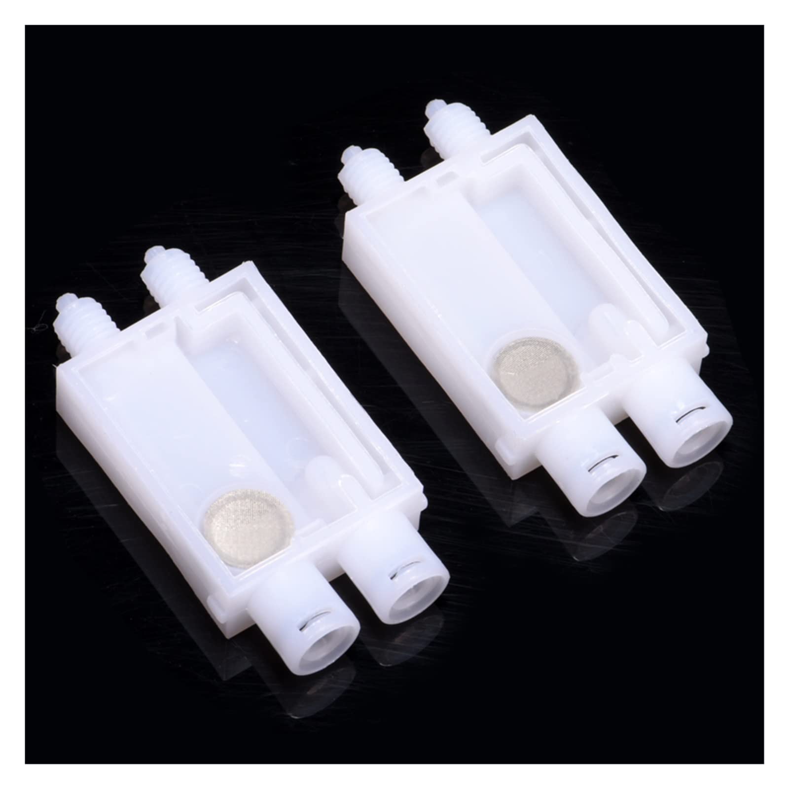 10PCS DX7 Ink Damper Compatible with Epson DX7 F189010 F196000 Print Head Ink Dumper Compatible with Zhongye Titan-Jet Wit-Color Eco Solvent UV Printer (Color : 3x2mm)