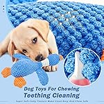 Vitscan Upgraded Goose Indestructible Dog Toys for Aggressive Chewers Small Medium Large Breed, Crinkle Squeaky Plush Dog Puppy Chew Toys for Teething, Duck Puppy Toys - Image 4