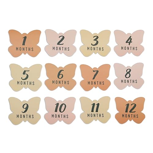 Miniatura 5 de Delta Children Manta de bebé personalizada Milestone - Manta mensual para fotos - Manta de fotos para recién nacidos, floral