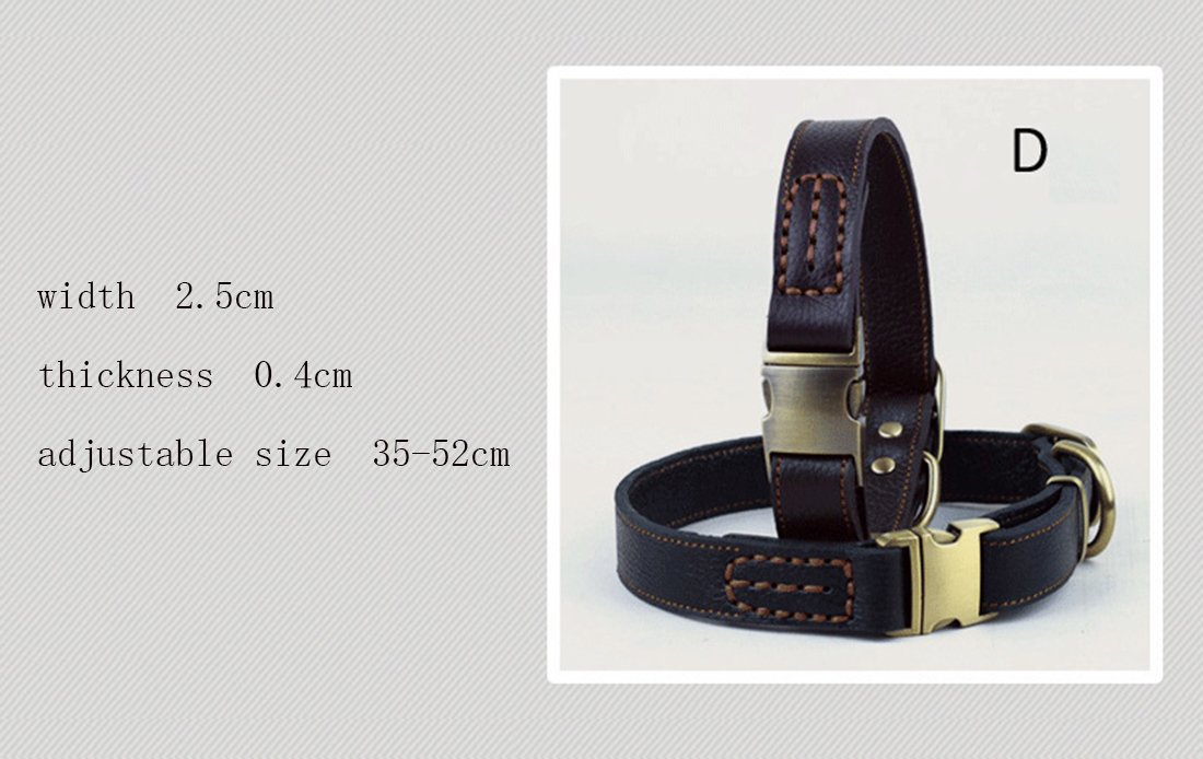 Collare Robusto Cani Collare Per Cani In Pelle Con Borchie A Spillo Collare Chiodato Regolabile H 422104