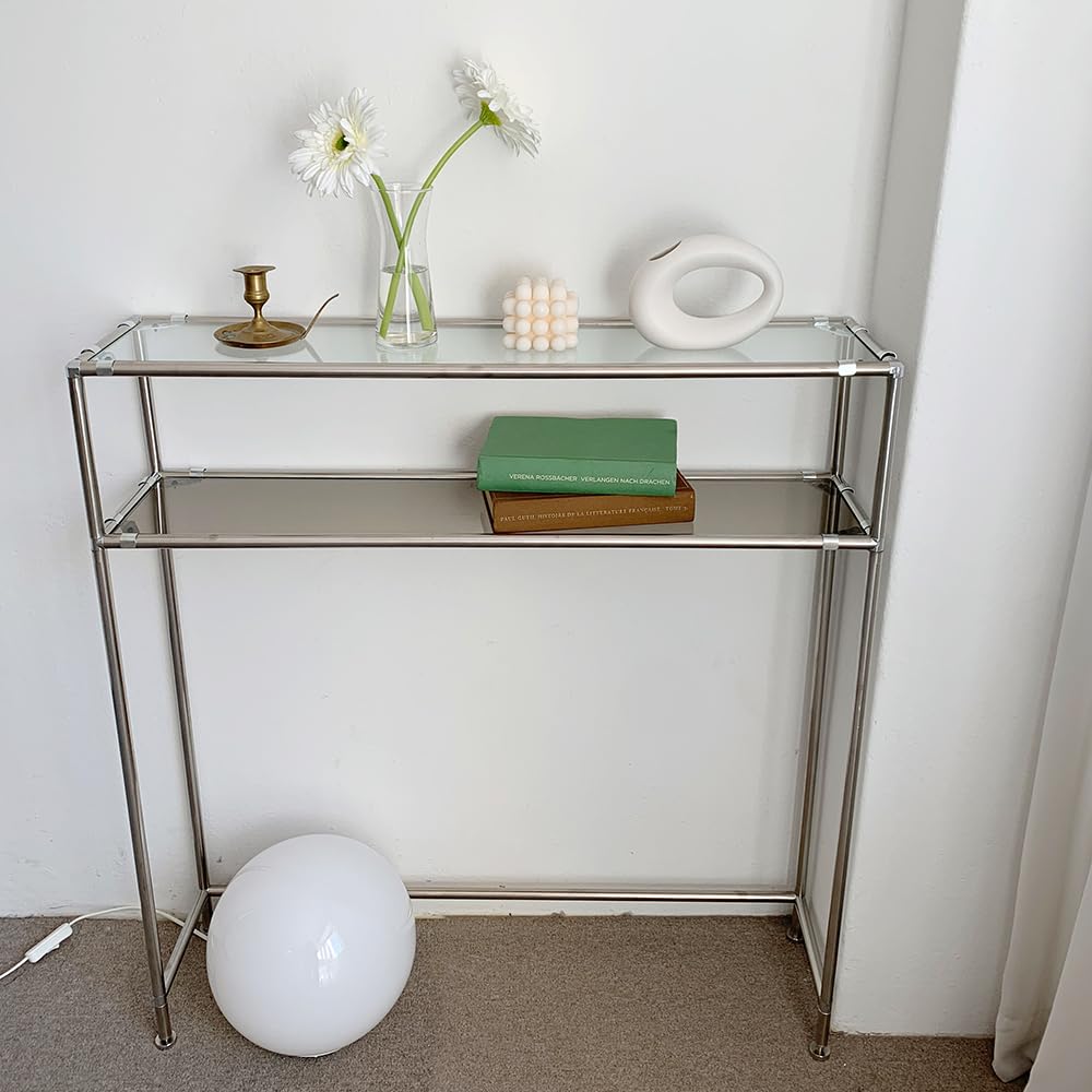 O'gre オグレ ステンレスモジュール家具３段　韓国インテリア 楽天市場】O'gre オグレ ステンレスモジュール家具3段棚 韓国