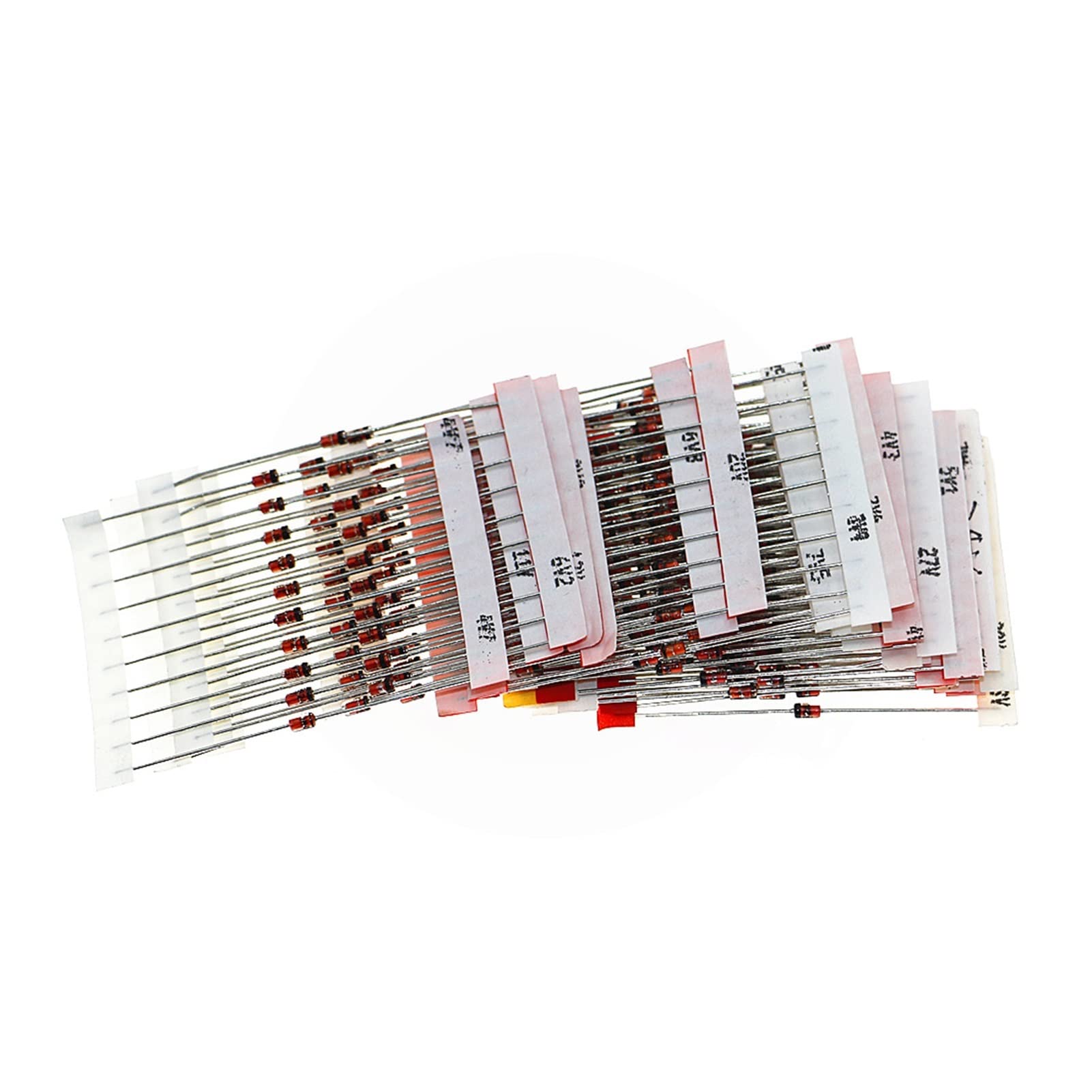 Kit Assortito di diodi Zener da 1 W (Color : 26Values X 10pcs Mix)
