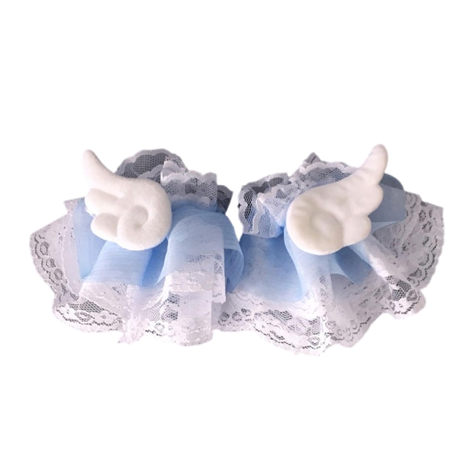 Lace Angelic Winged Arm Sleeves Hand Cuffs Extension Wrist Cuffs Accessories For Cosplay Enthusiasts And Fashion Lover Angel Wing Wrist