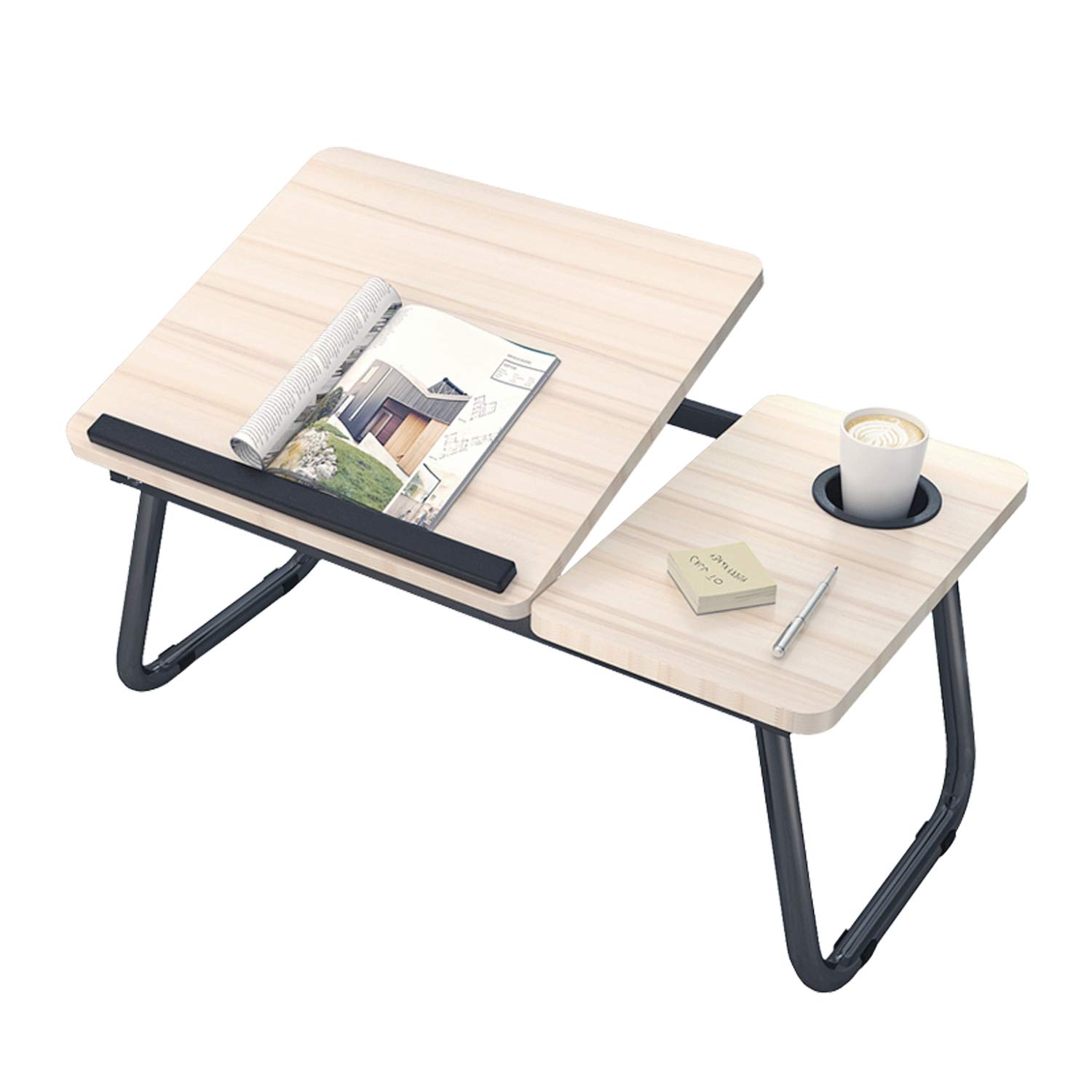 Buy YPRNM Lap Desk, Foldable Laptop Table for Bed and Sofa, Portable