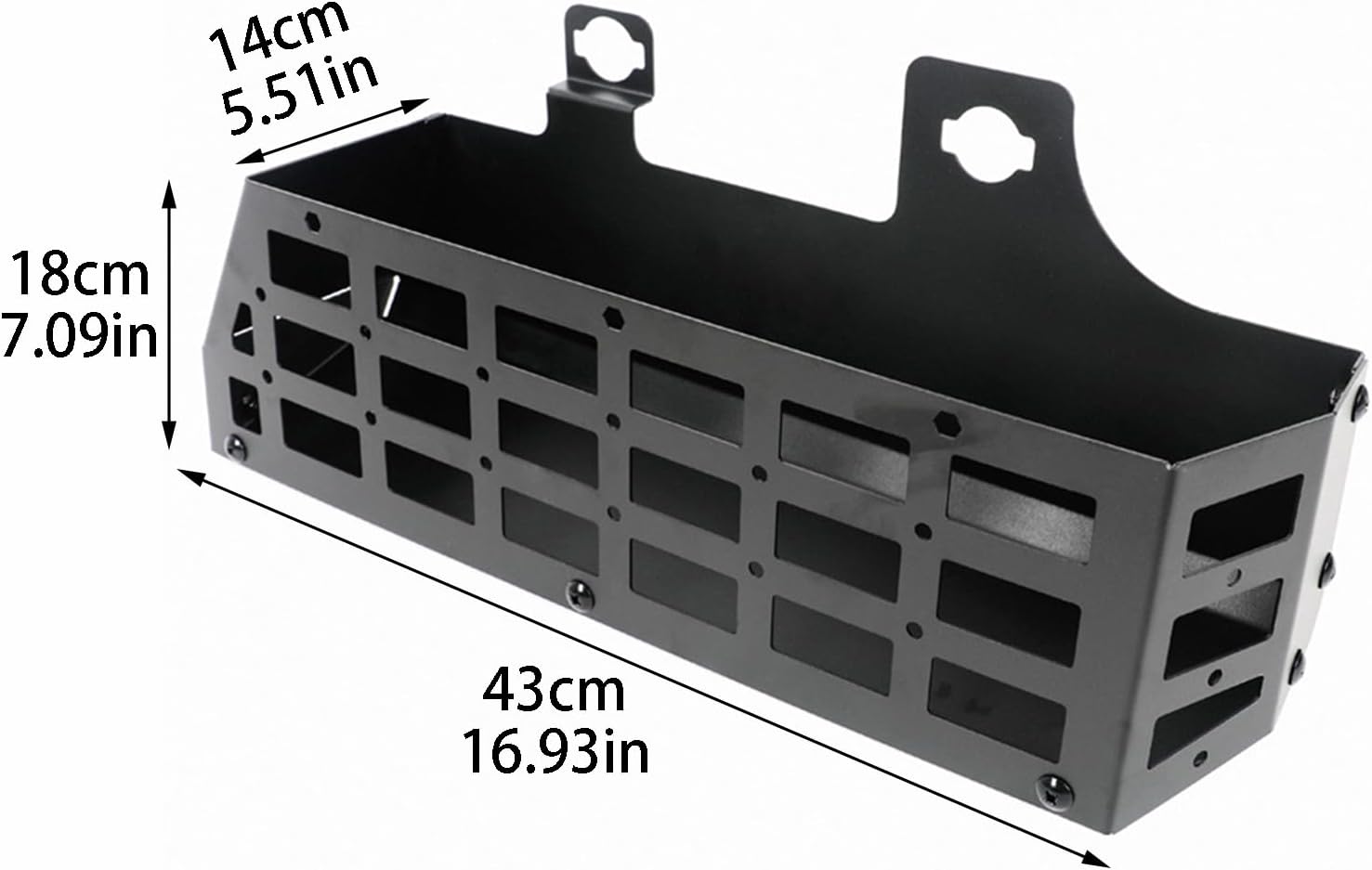 Car Storage Trunk Storage Organizer Truck Organizers and Storage 2pcs Left and Right Storage Organizer Manganese Steel Suitable for Storing Small Items