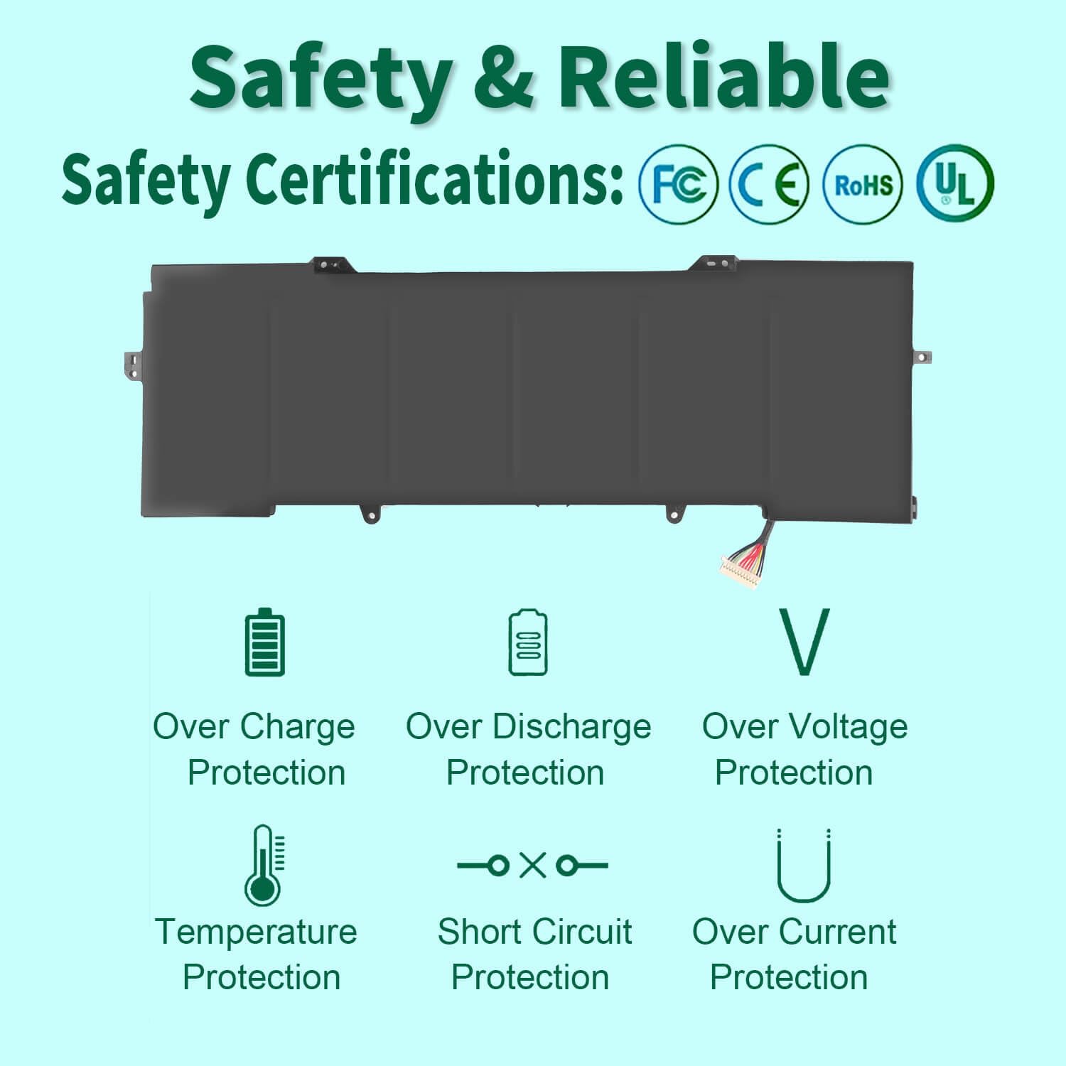 DMKAOLLK 84.08Wh YB06XL 928372-855 928427-272 Battery for HP Spectre X360 Convertible 15-CH011DX 15-CH0XX 15T-CH000 15-CH011NR 15-CH 15T-CH Series 928372-856 928427-271 YB06084XL 11.55V