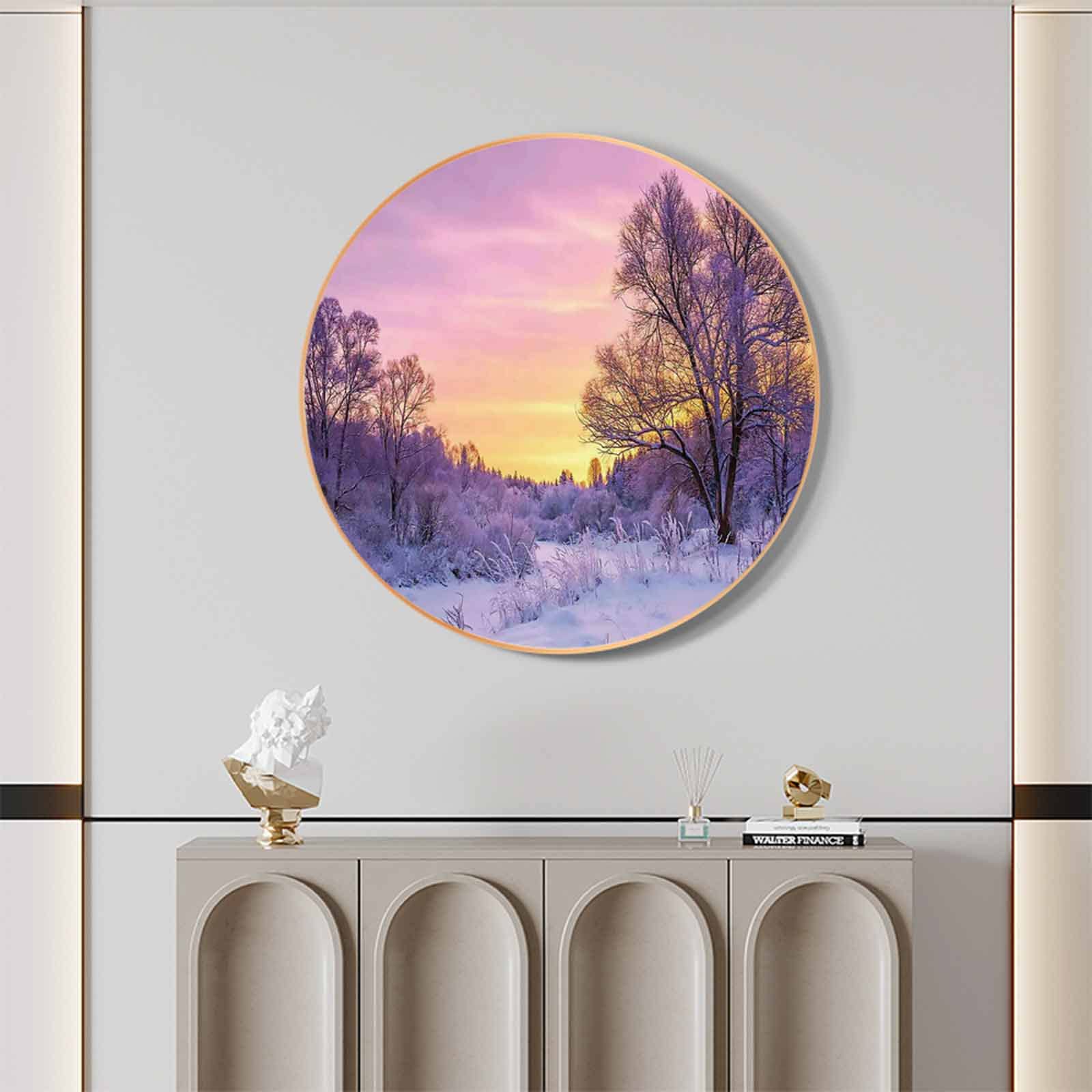 Amazon.co.jp: 円形 インテリア 絵画 アート パネル 絵 アートパネル