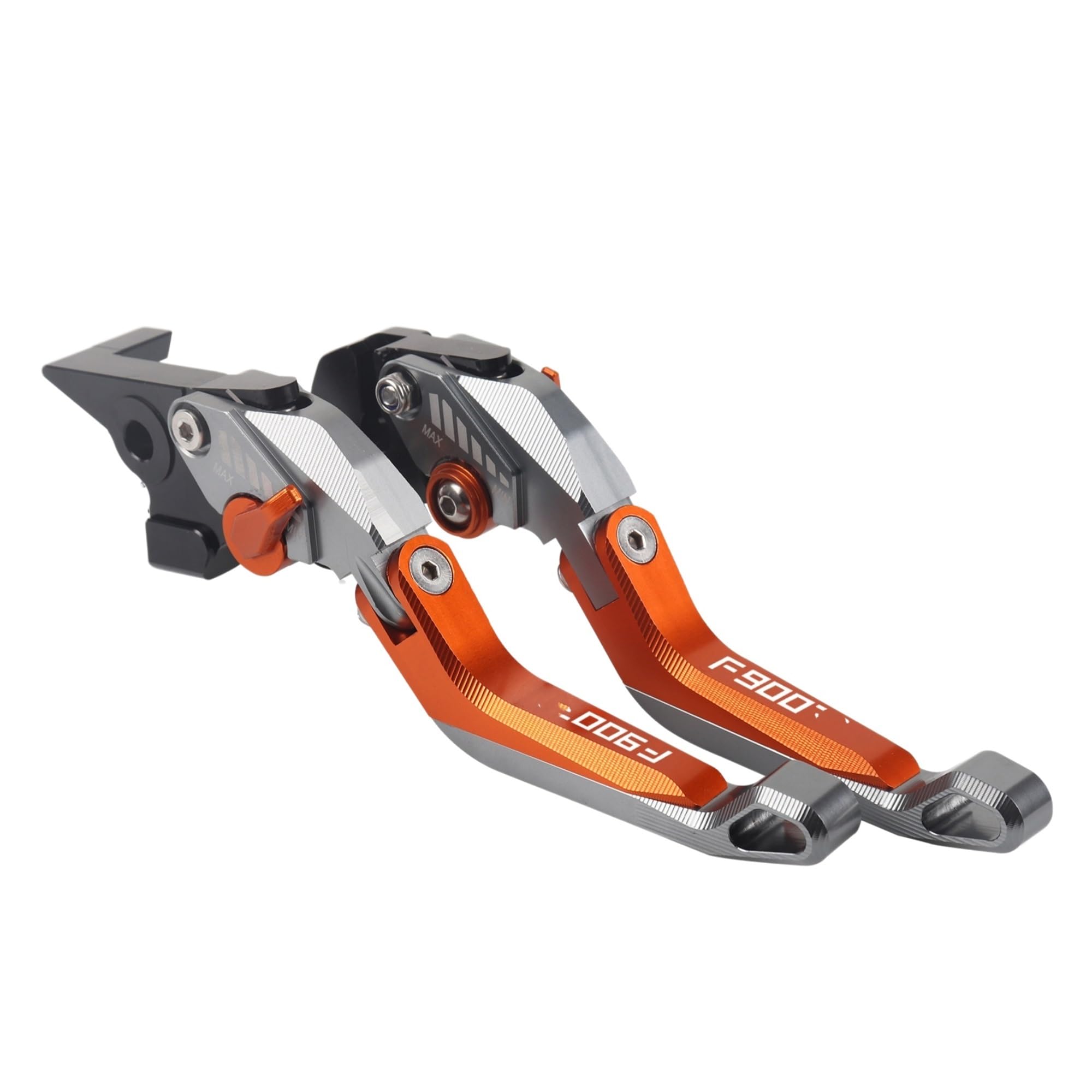 Gwearu Grey Orange Grey Clutch Lever Motorcycle Adjustable Clutch Brake Lever Levers For F900r F 900 R F900 900R 2020-2023