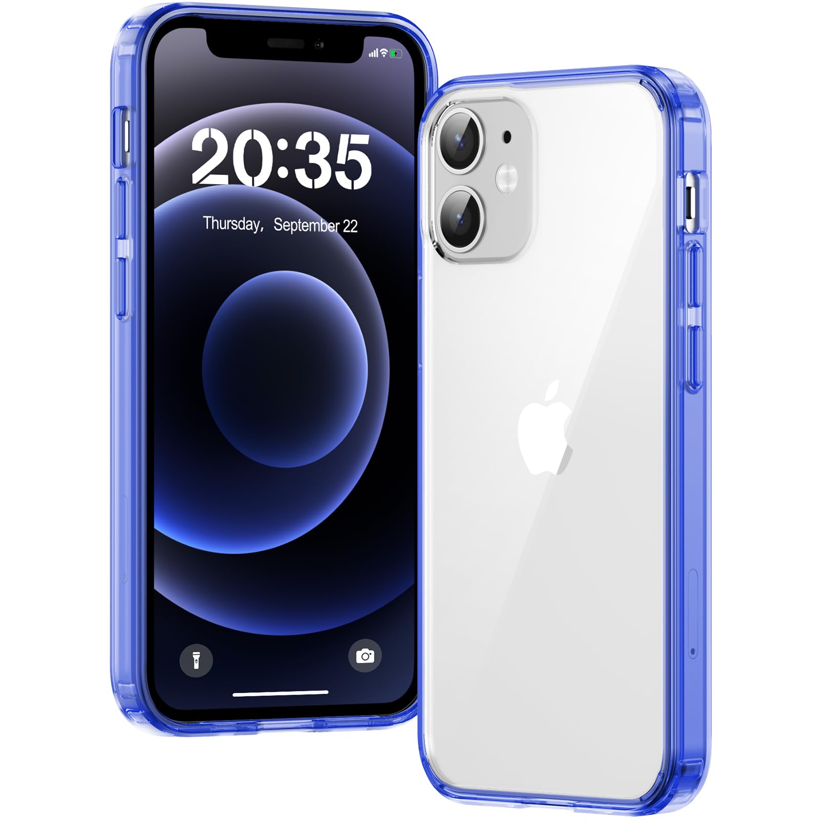 Clear Case for iPhone 15, Ultra Thin, Shockproof TPU Cover, Anti-Yellowing, Crystal Clear, Phone Case for Apple iPhone 15 - Clear — view 20