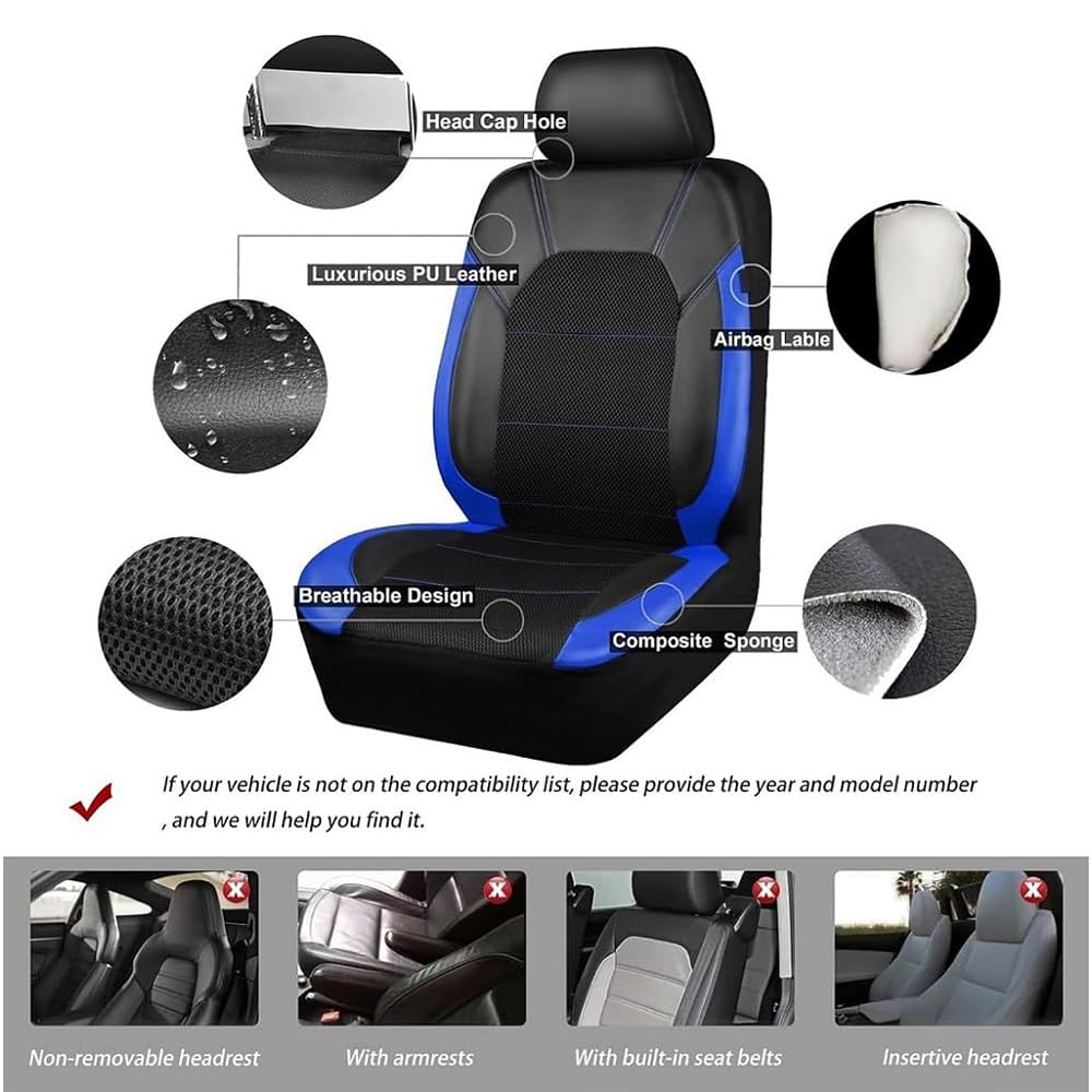 9 Pzs Juego de Fundas de Asiento para Jeep Wagoneer S 2025