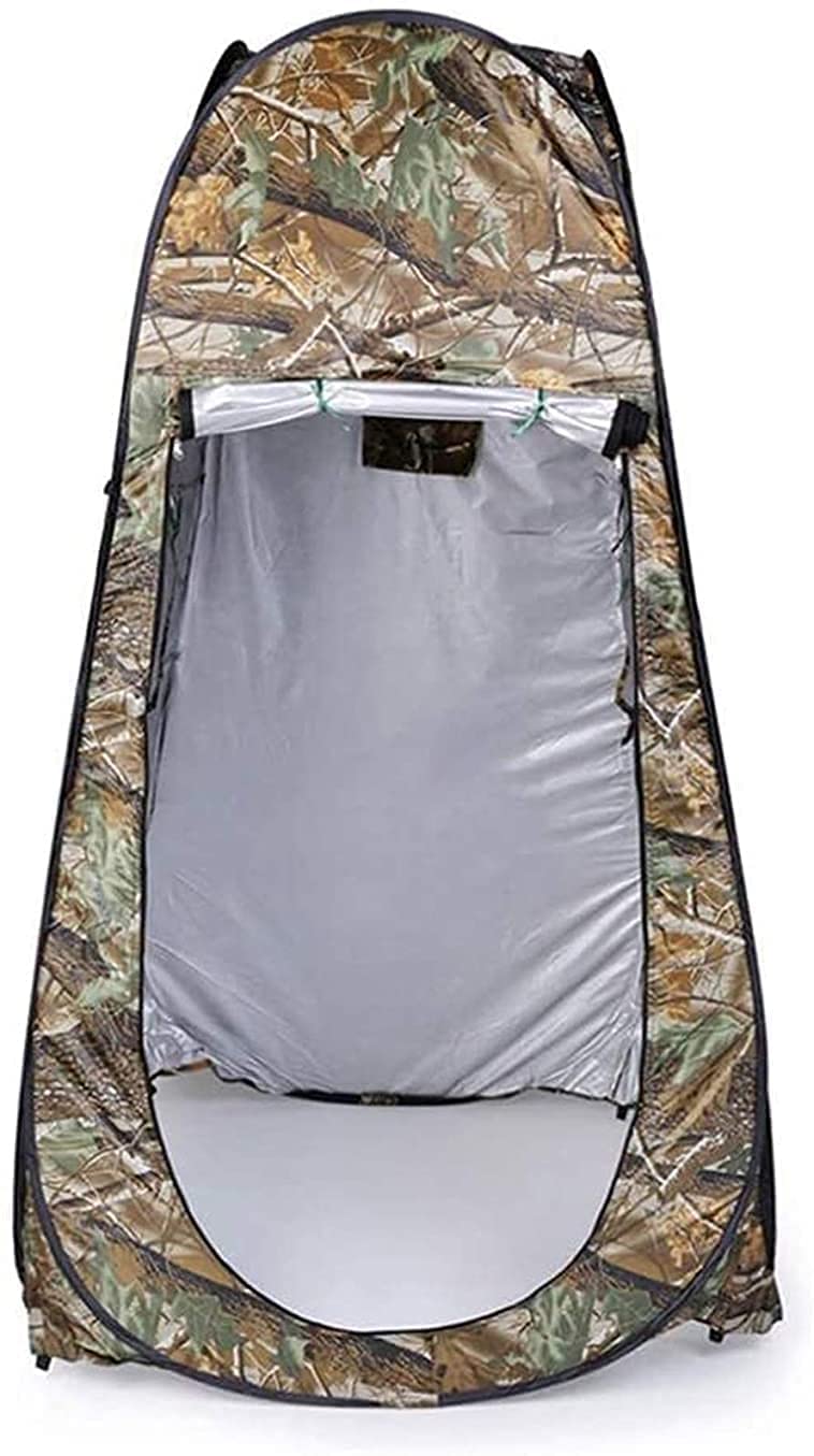 Toilettenzelt Pop Up Campingzelte, Tragbar, Sofort POP-UP-Zelt, Privatsphäre, Reisezelt, Outdoor-Camping, Toilette, Dusche, Umkleideraum, Einzelzimmer Mit Tasche, 47,24 * 47,24 * 74,80 Zoll Pop-Up-Zel