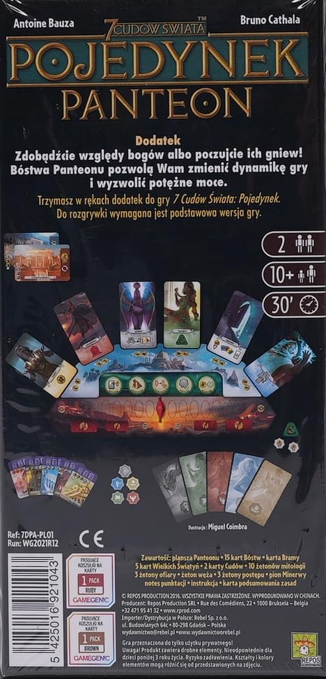 7 Weltwunder: Das Duell – Brettspiel Für 2 Spieler, Strategiespiel, 30–120 Minuten
