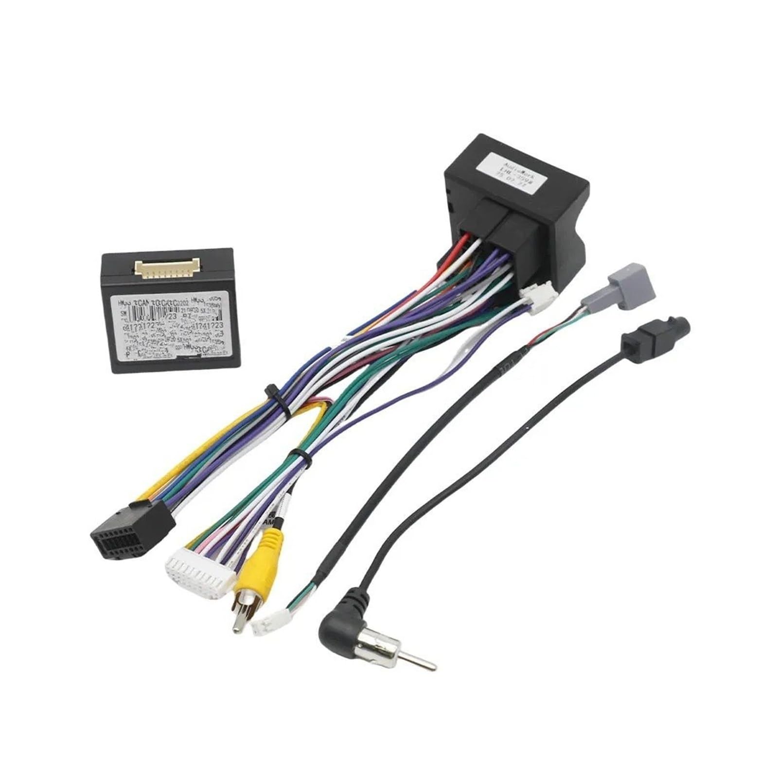Mascherina Autoradio Cornice Stereo per Chery per Tiggo 7 8 5 4 3 2 per Arrizo 16 Spille Spina A Quad Blocco Cablaggio CANBus Decoder Auto Android Cavo Adattatore