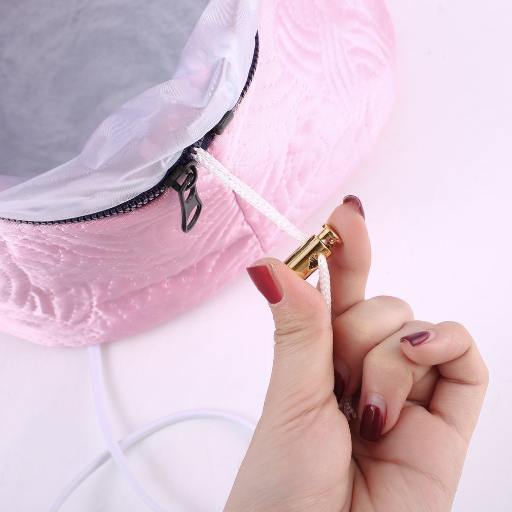 220 V électrique Cheveux Traitement thermique Beauté cuiseur vapeur Spa nourrissant Soin des Cheveux Cap