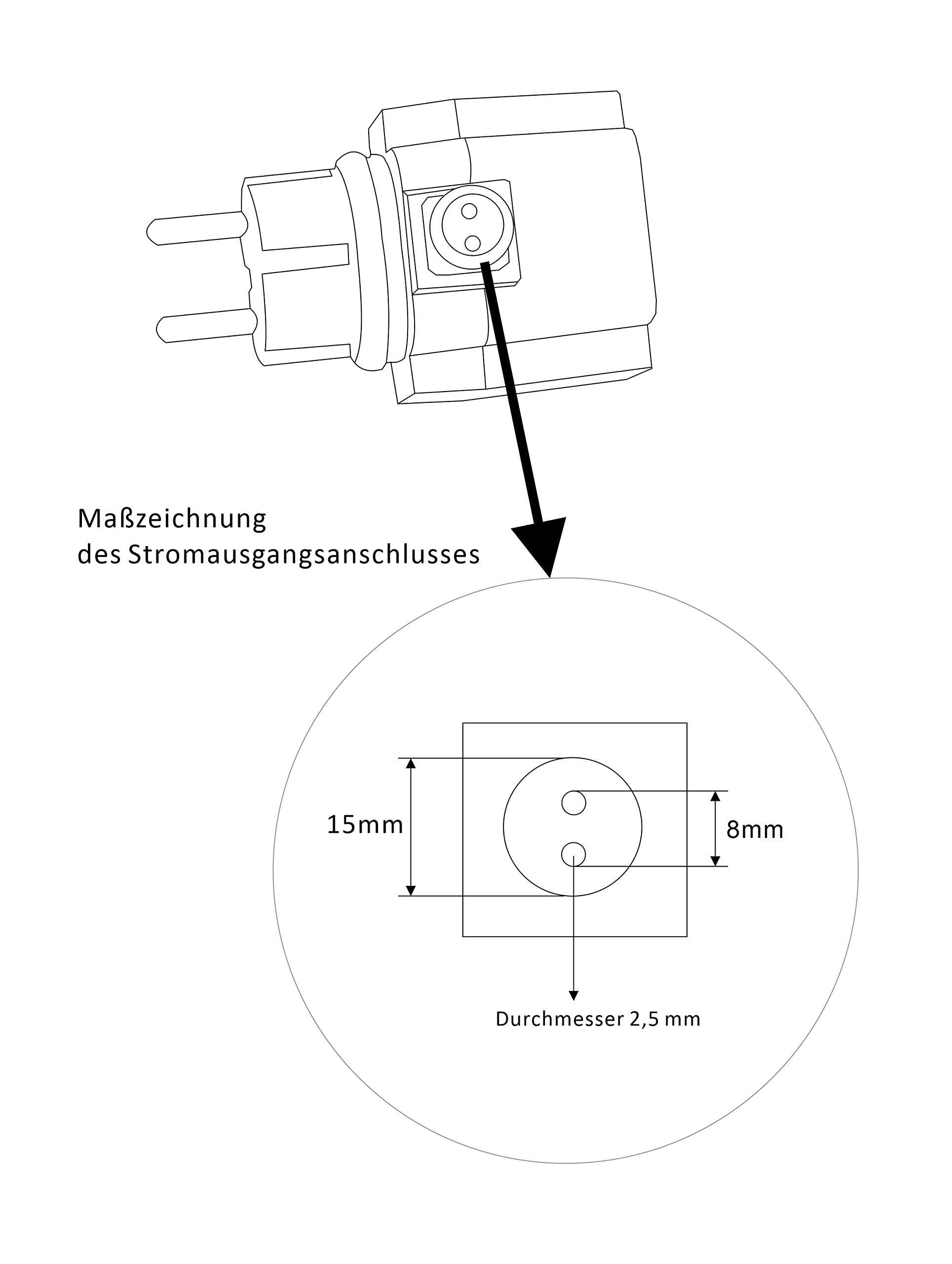 VBLED® Bloc d'alimentation extérieur Transformateur Tension constante 24 VAC IP44 12 W