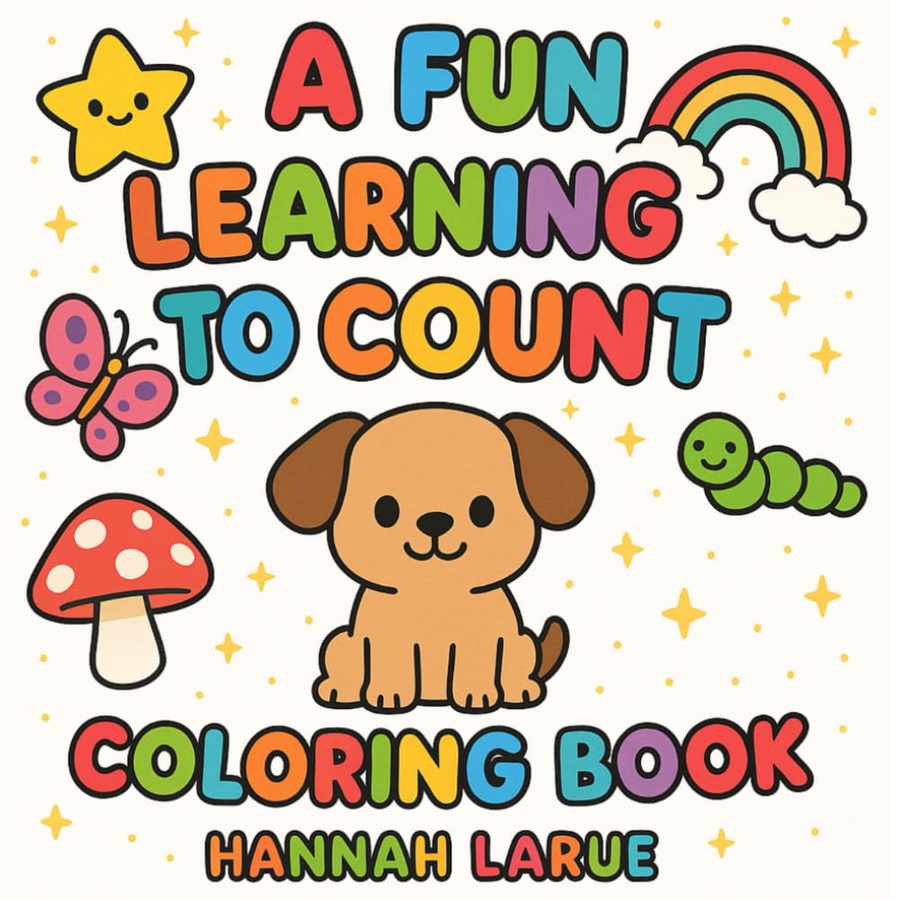 A Fun Learning to Count Coloring Book: Numbers 1–20 for Kids to Color & Learn