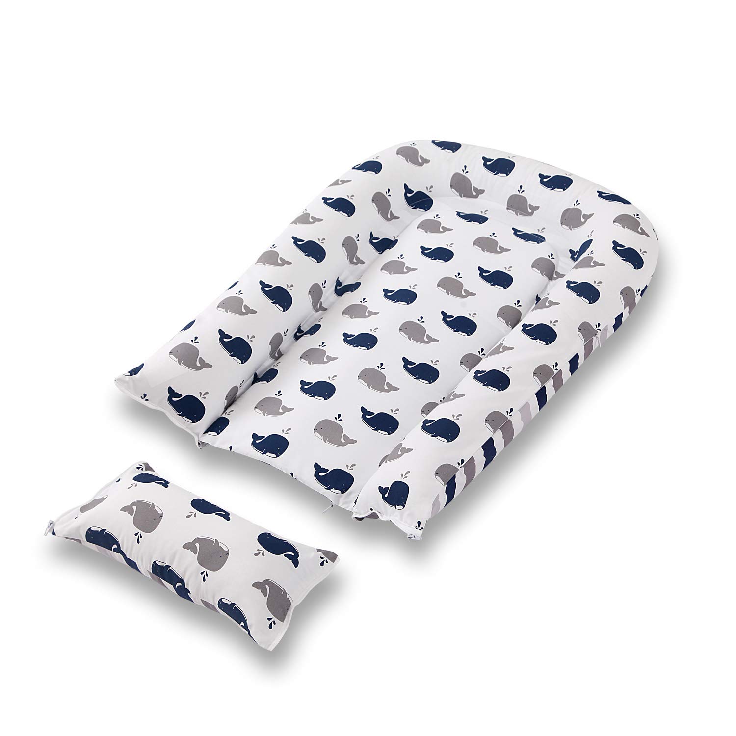 Little Grape Land Baby Nest for Newborn 100% Cotton Breathable Baby Pod - Image 2