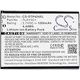 DRAWBELL Replacement Battery for Alcatel One Touch Go Flip OT-4043S OT-4044T OT-4044N One Touch Go Flip V OT-4051S Go Flip V 4052R 4052C Compatible Part NO TLi013C1