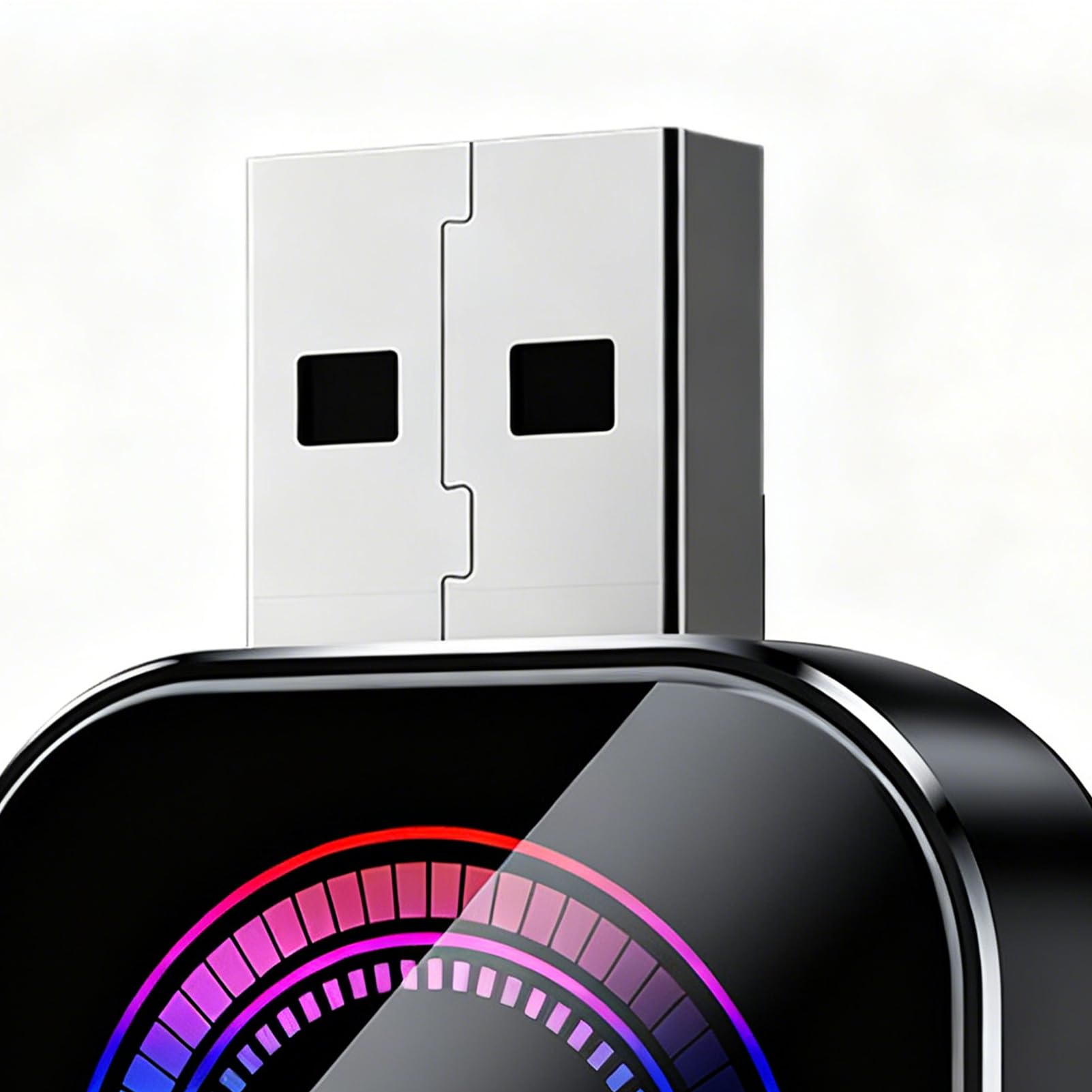 Adaptador Inalámbrico Para Coche Conversor de Conexión Automática Rápida | Adaptador para Pantalla de Coche Para Viajes Diarios Largos Conducción Ciudad Streaming Música Llamadas