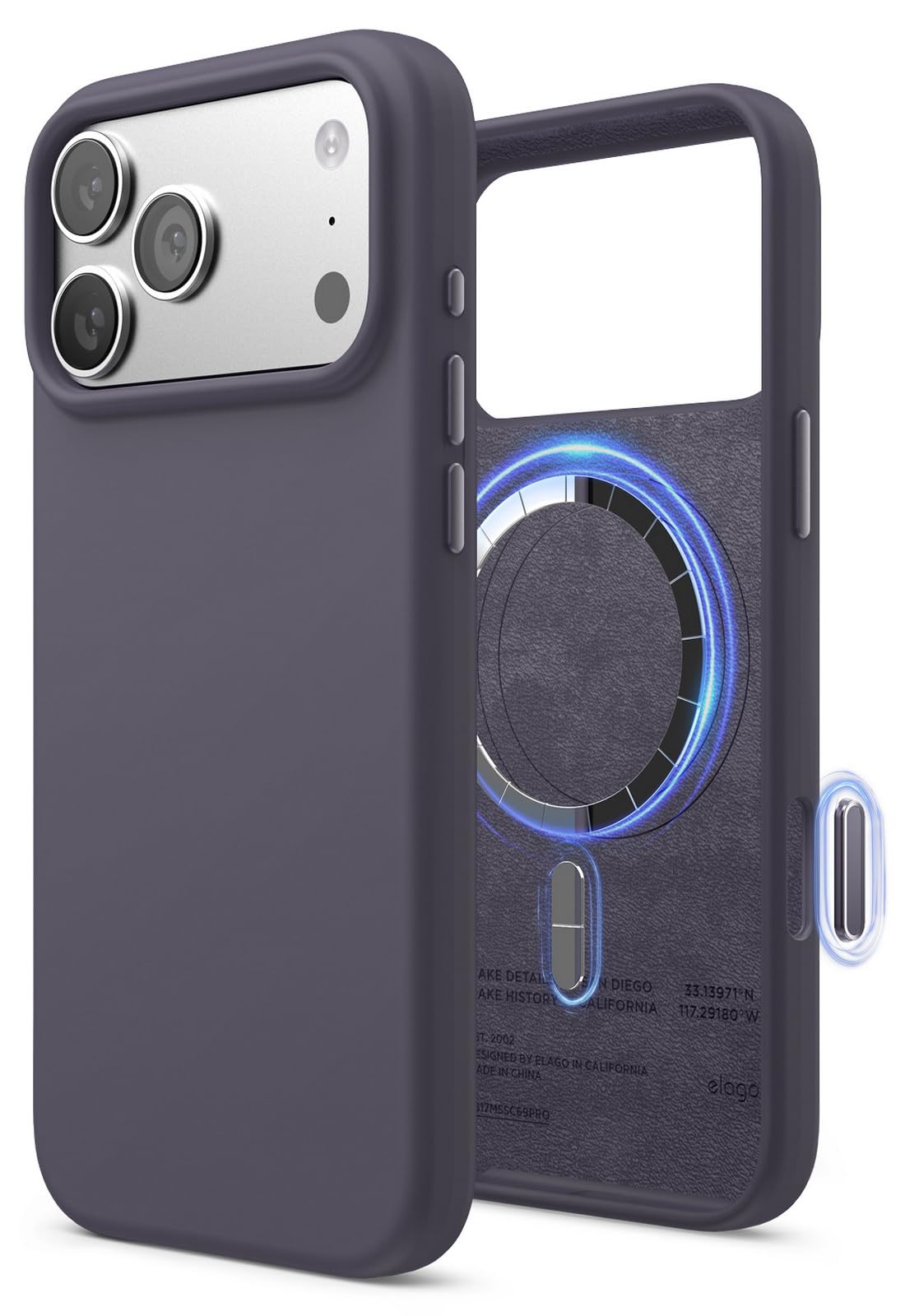 【新品未使用】iPhone 17 ProMax シリコンケース+画面カバー Amazon.co.jp: Apple MagSafe対応iPhone 17 Pro Maxシリコーンケース