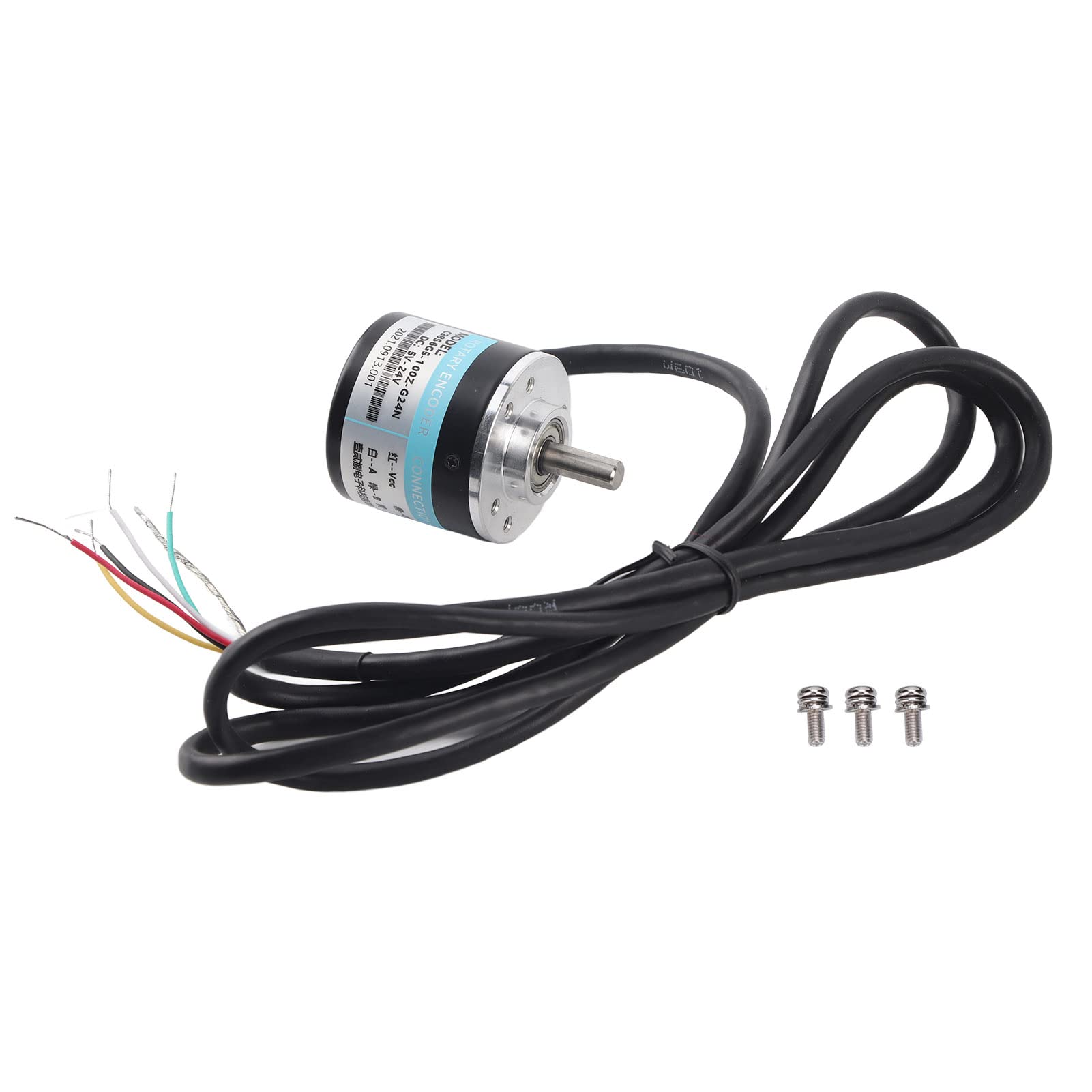Encoder trifase DC 5-24 V ABZ, encoder fotoelettrico, encoder automobilistico a tutti gli assi 3000-6000 RPM (100HZ)