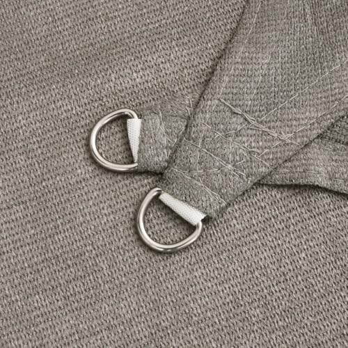 Voile d'ombrage carrée anti-UV 3,6m en PEHD pour protéger le patio du soleil - 7