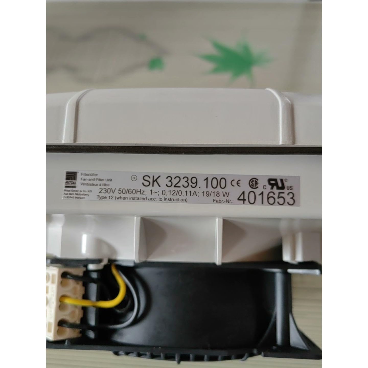 12CM Axial Fan SK 3239100 For Rittal SK3239.100 Filter 230V Cabinet Fan