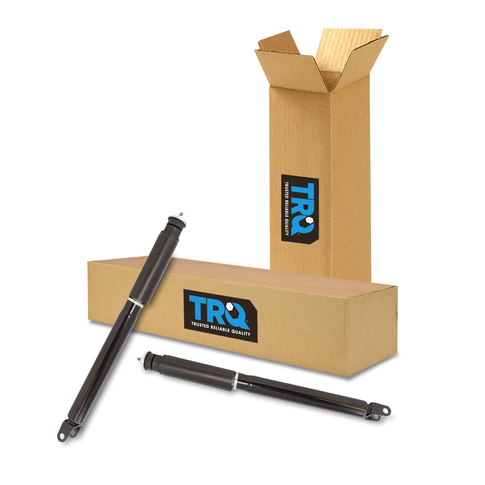 TRQ Rear Shock Absorber Set Compatible with 2013-2019 Ford Explorer Police Interceptor Utility