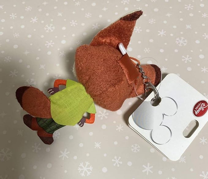 Amazon ディズニーストア ズートピア ニック ぬいぐるみ バッジ付きキーチェーン キーホルダー おもちゃ おもちゃ Amazon ディズニーストア ズートピア ニック ぬいぐるみ バッジ付きキーチェーン キーホルダー おもちゃ おもちゃ