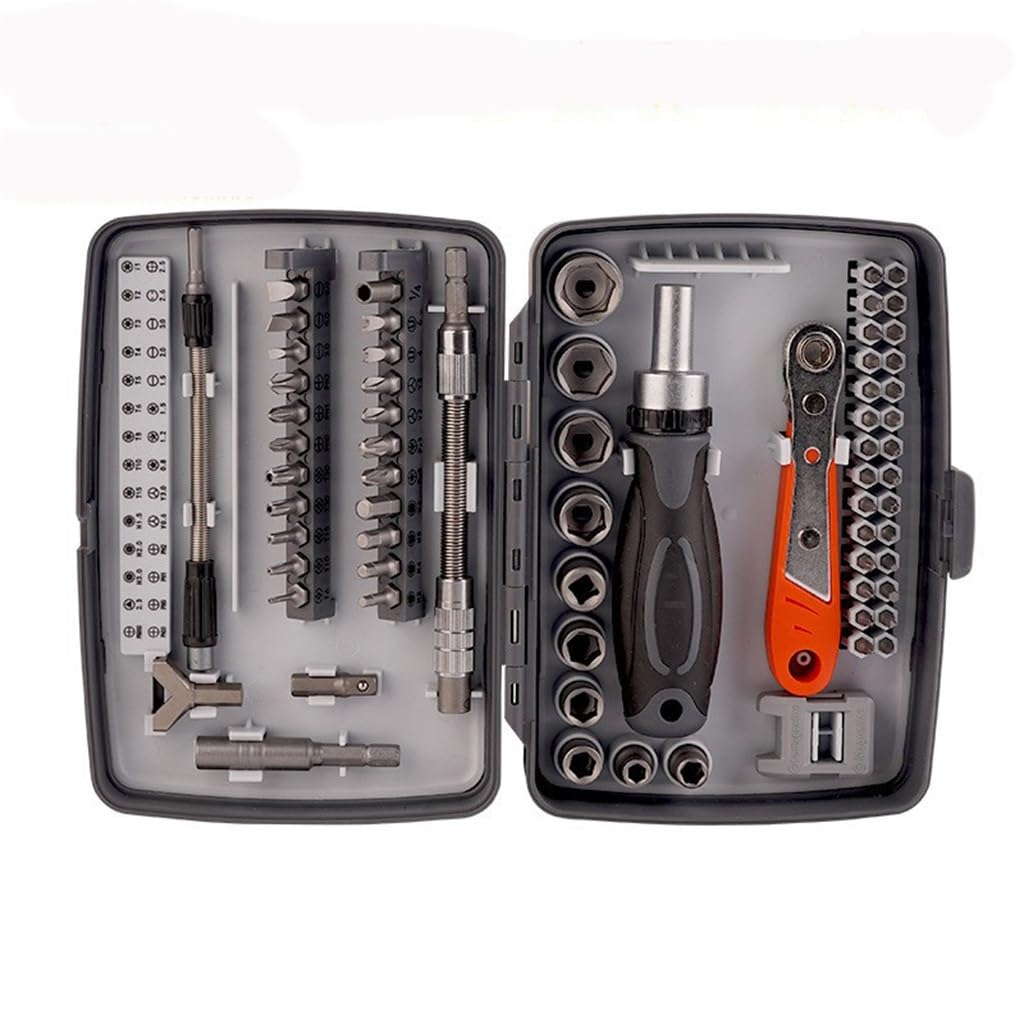 68 In 1 Multifunctional Set For Household Appliances Ratchet Wheel Screwdriver Maintenance Manual Tool Set