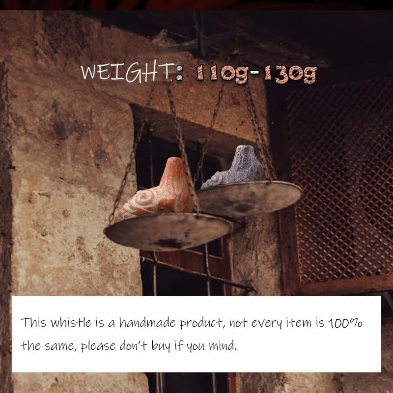 RANASAND Aztec Death Whistle Loudest Authentic Human Sounding Screams - 125+ Decibels Screaming Aztec War Whistle - Image 2