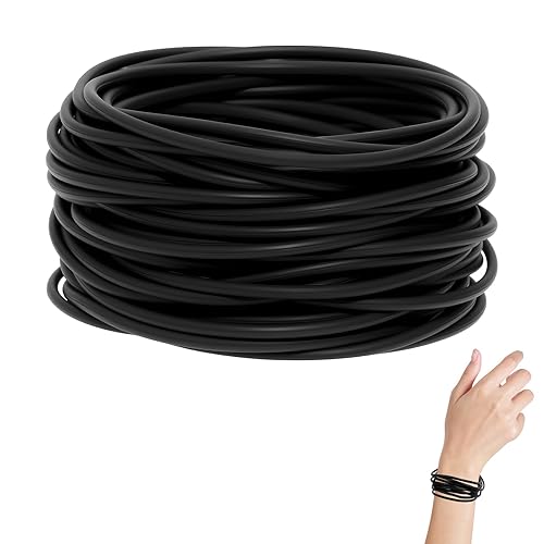 30 lazos para el cabello de gelatina de silicona negra, estilo retro de los años 80 y elásticos para el cabello para hombres y mujeres, accesorios