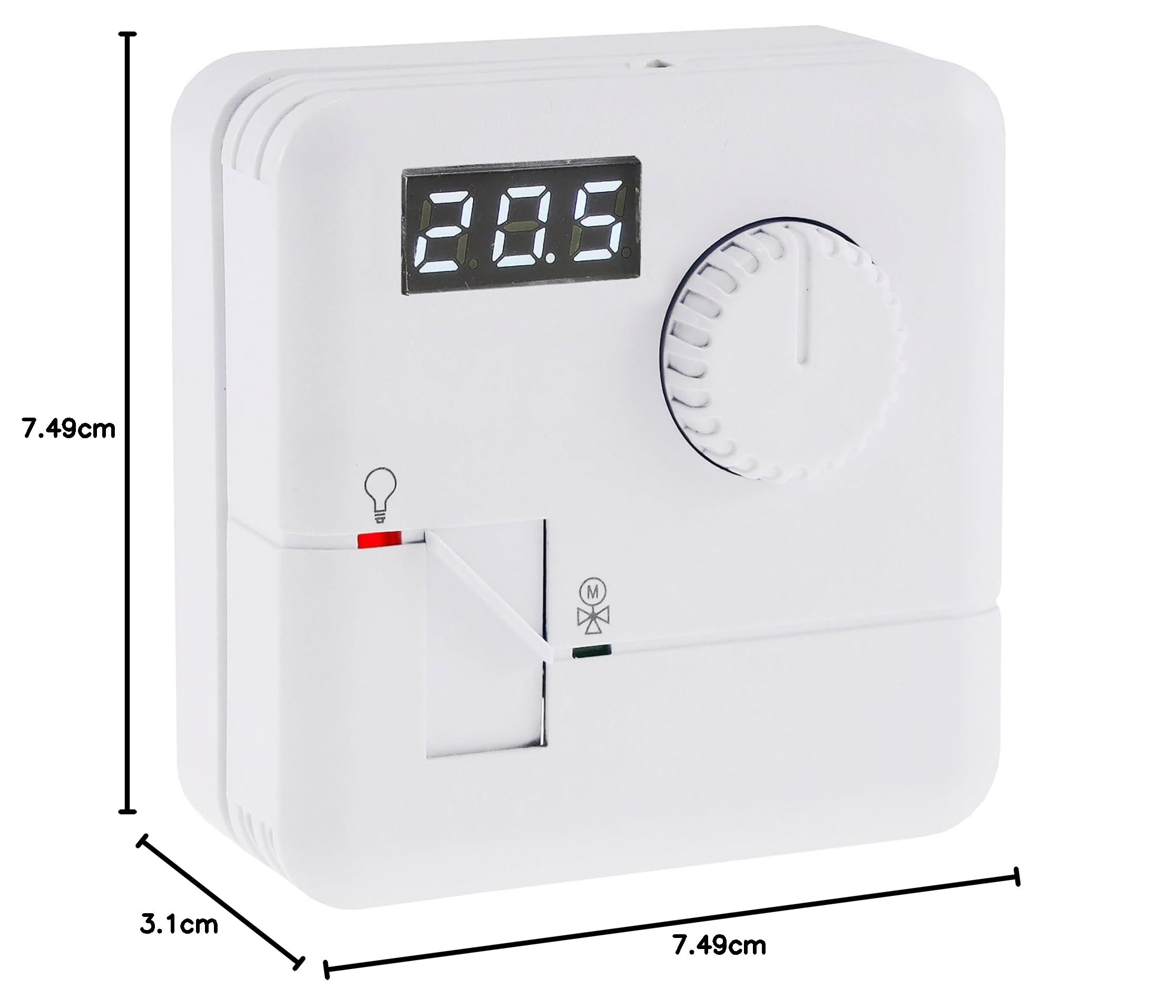 Absenkeingang Thermostat Roth Basicline H 24V Raumthermostat – Elektronischer Temperaturregler Für Heizung Raumregler Mit Absenkung