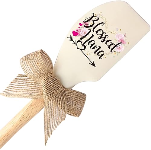Blessed Nana divertida espátula de silicona, divertida herramienta para hornear, decoración moderna de la granja, regalo para cocinero, hermana,