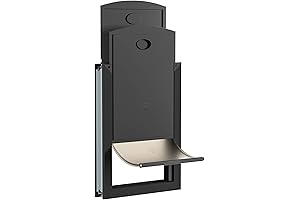 Large Dog Door with Locking Panel for Small Doggy