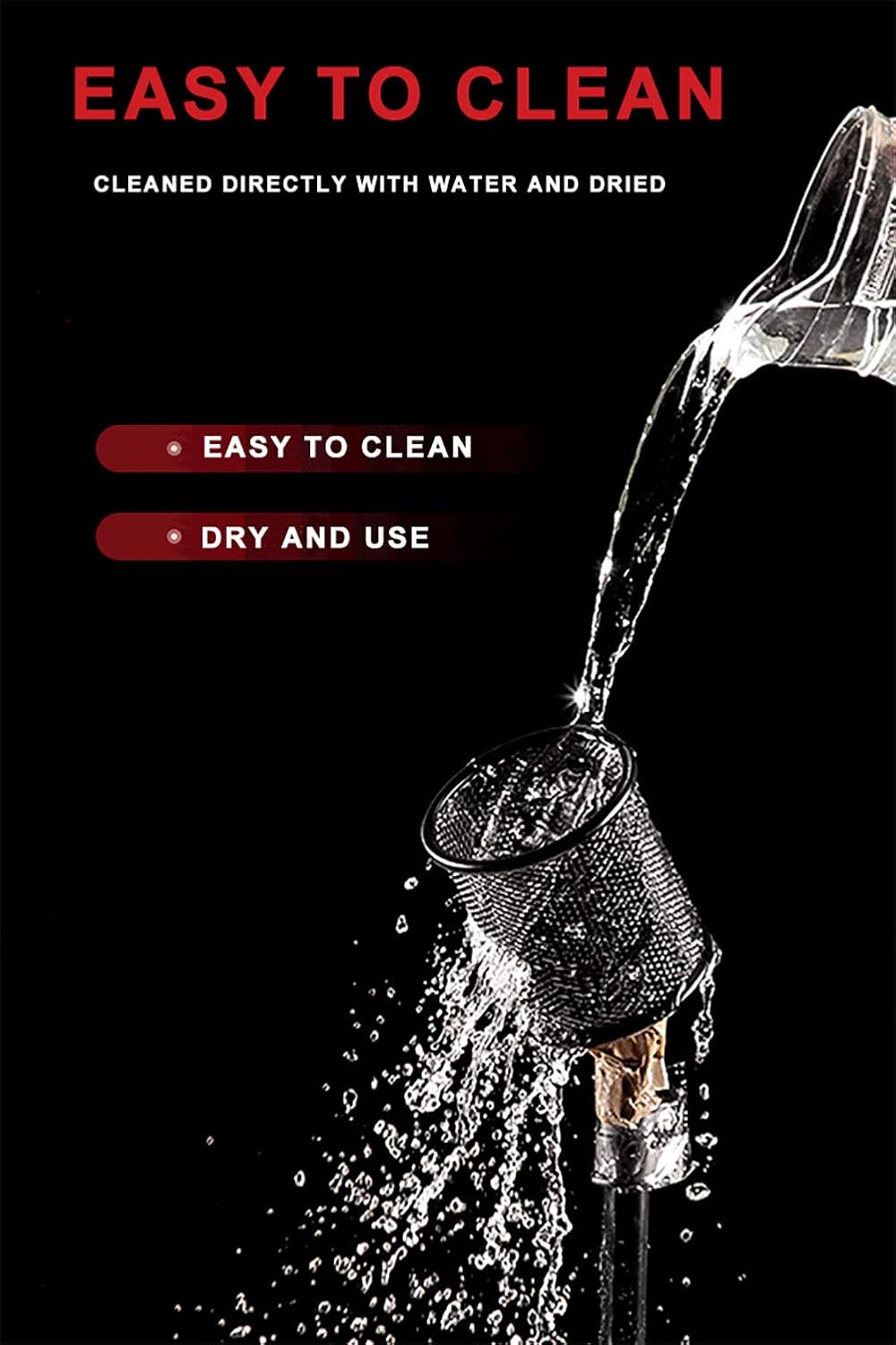 OffiPerfAssist Metal Mesh Pen Holder, Cup, Pencil Holders, Premium Round Holders for Desk Office School, Container, Organizer, Black, DLPH909 : Office Products